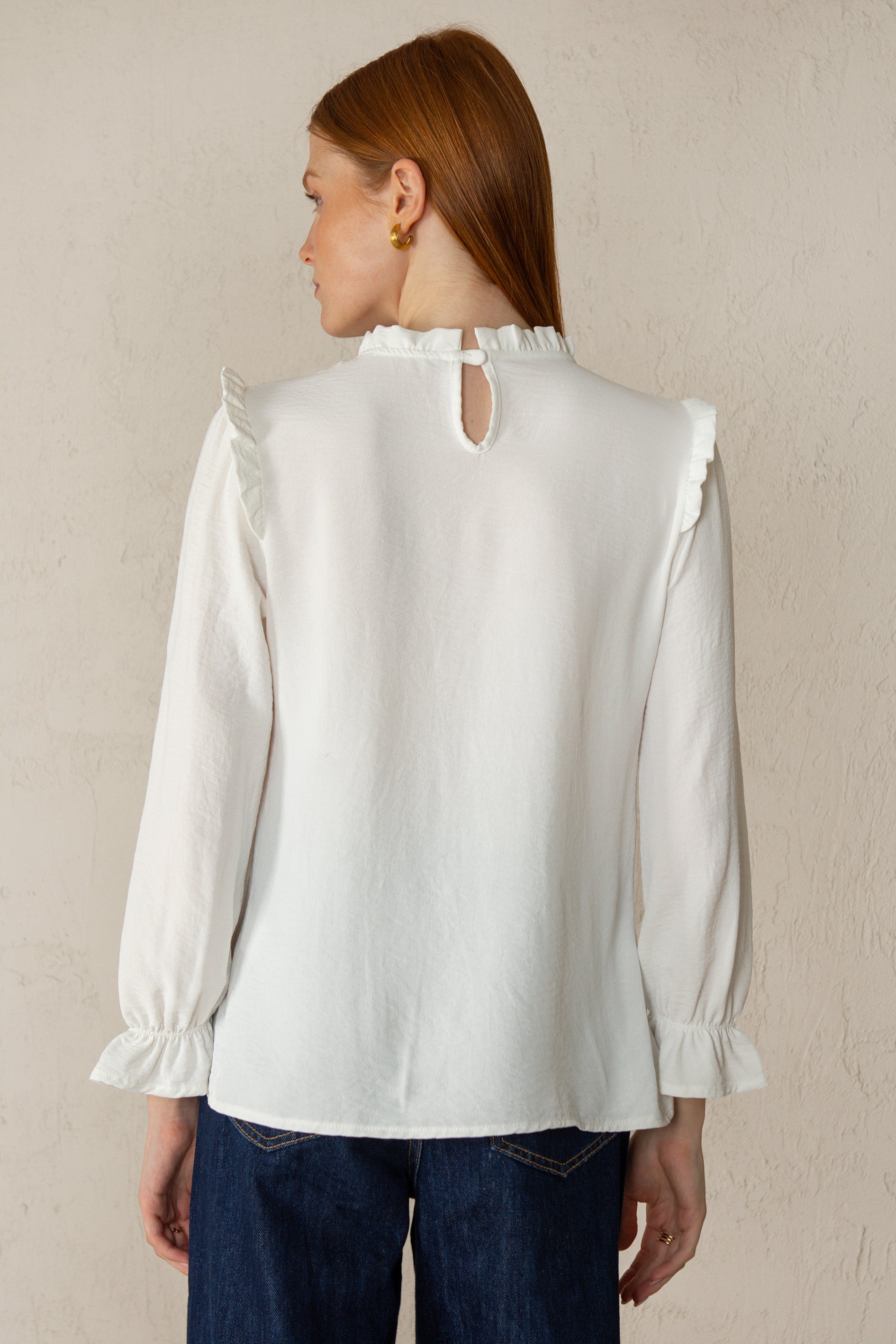 BETTINA SHIRT // WHITE
