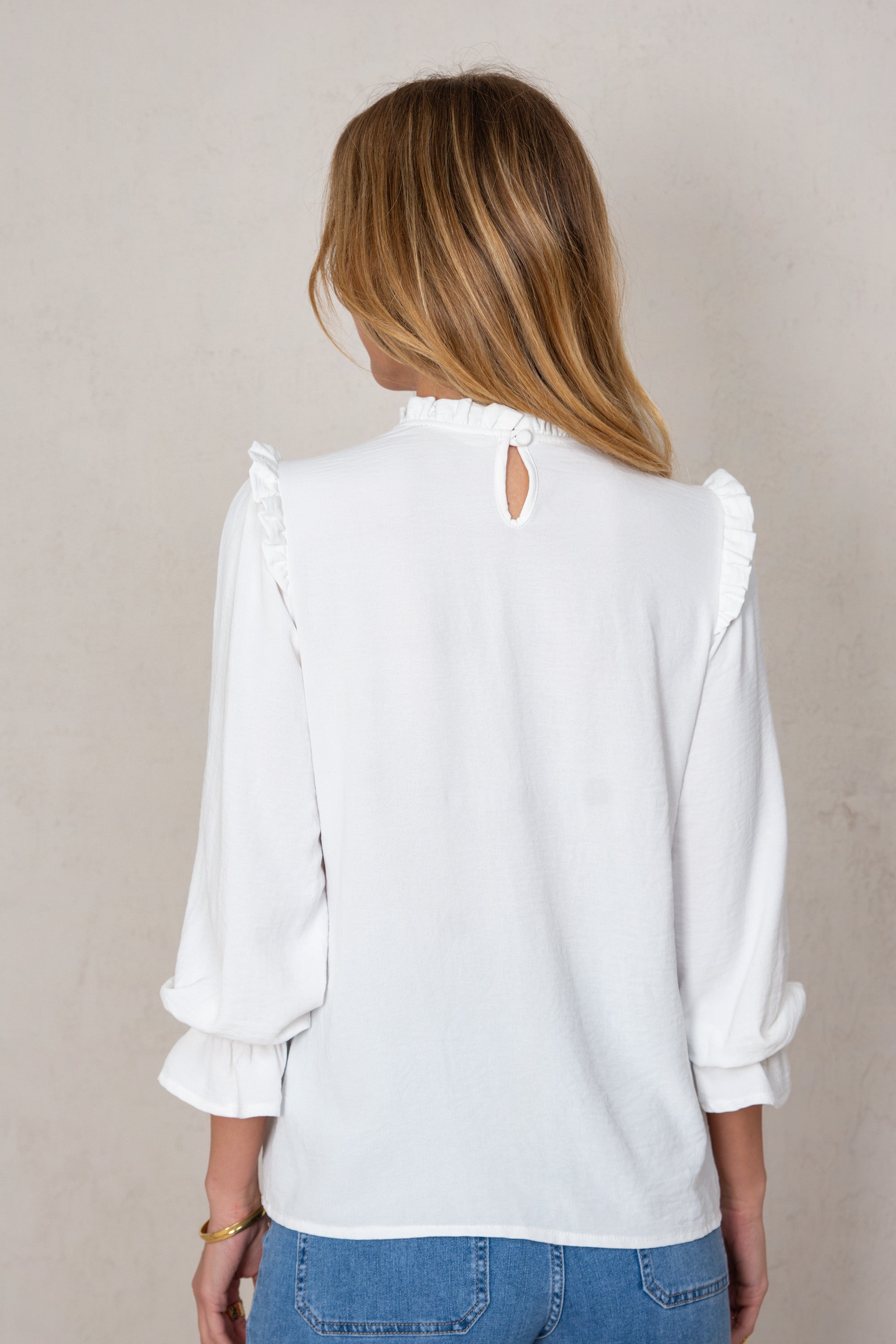 CAMISA BETTINA // BLANCO