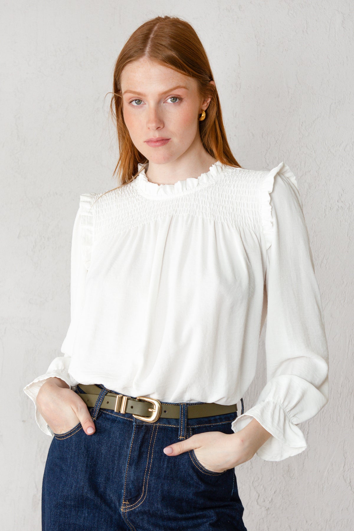 CAMISA BETTINA // BLANCO