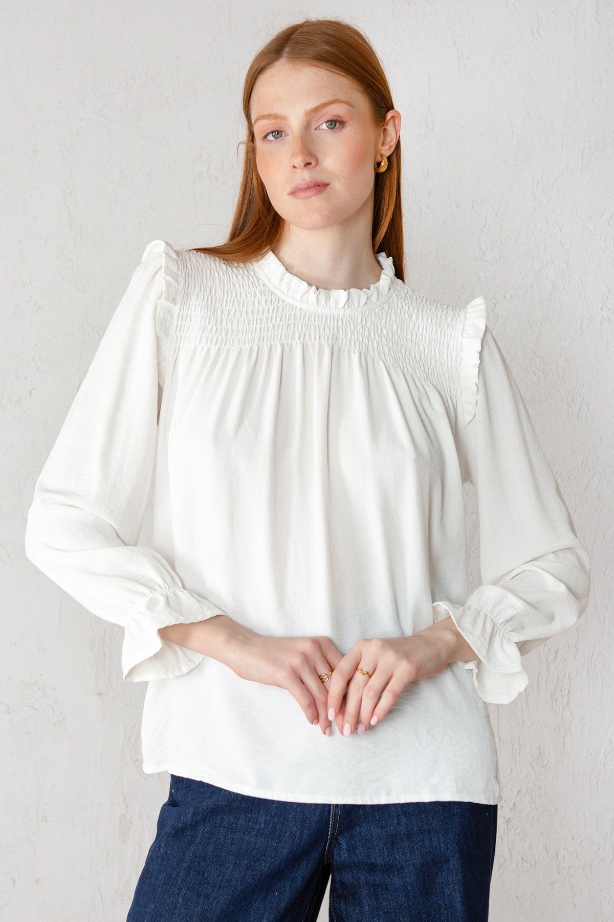 CAMISA BETTINA // BLANCO