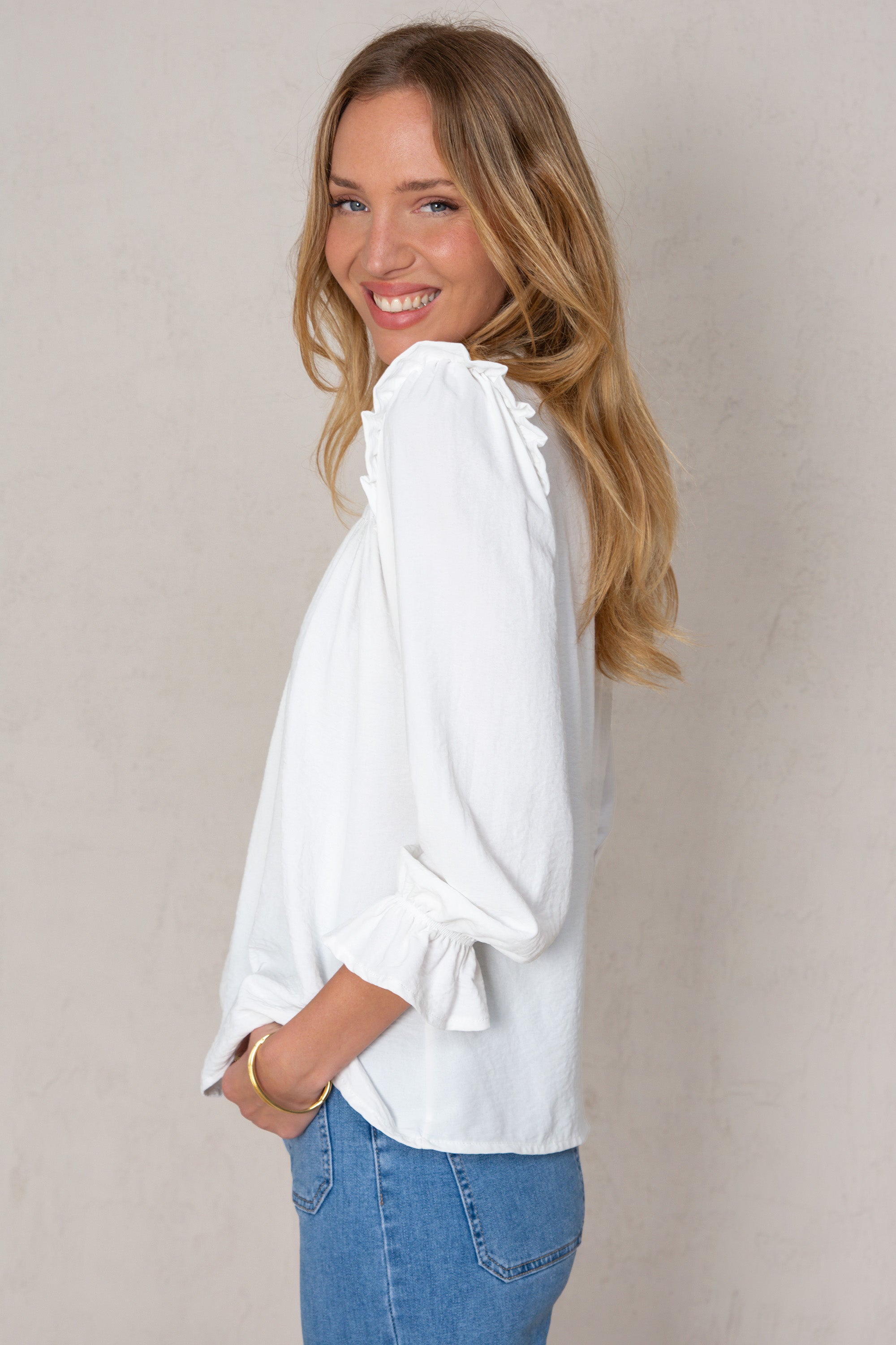 CAMISA BETTINA // BLANCO
