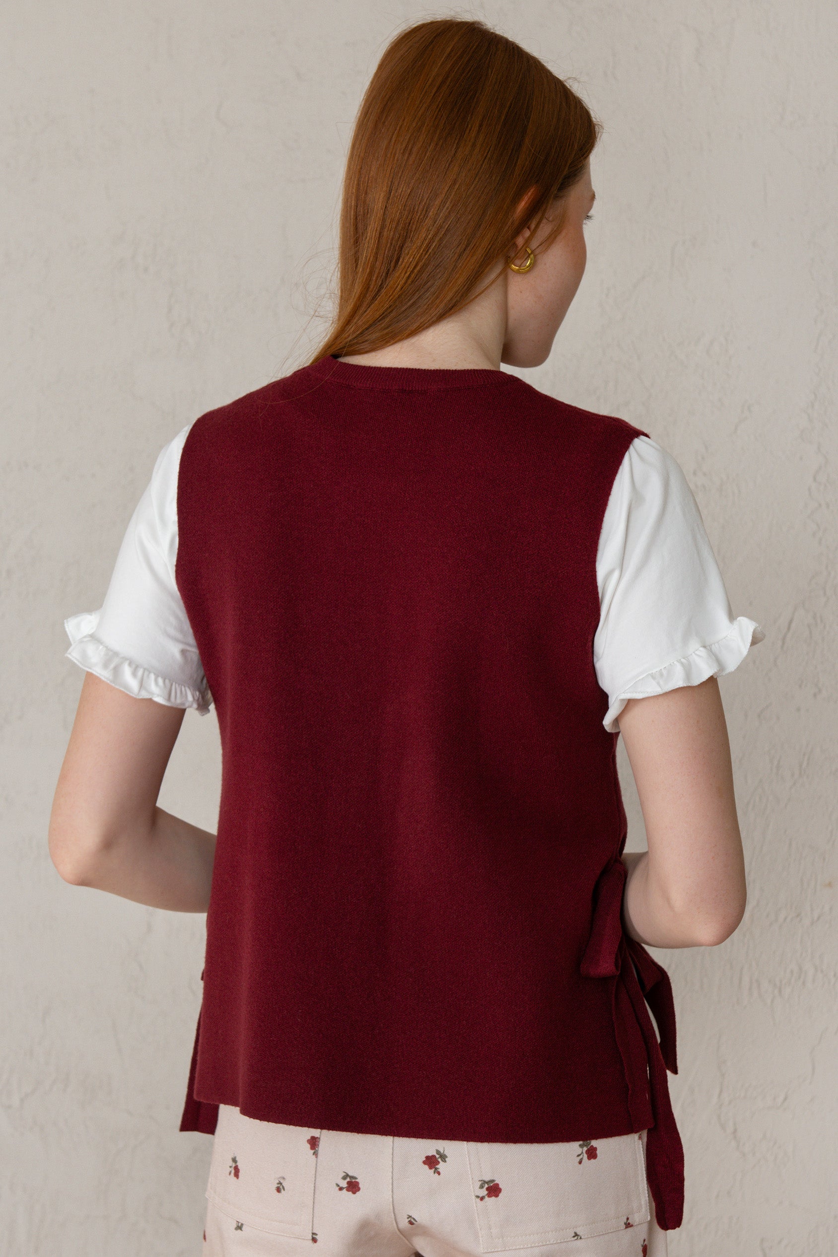 CHALECO JULIETA // GRANATE