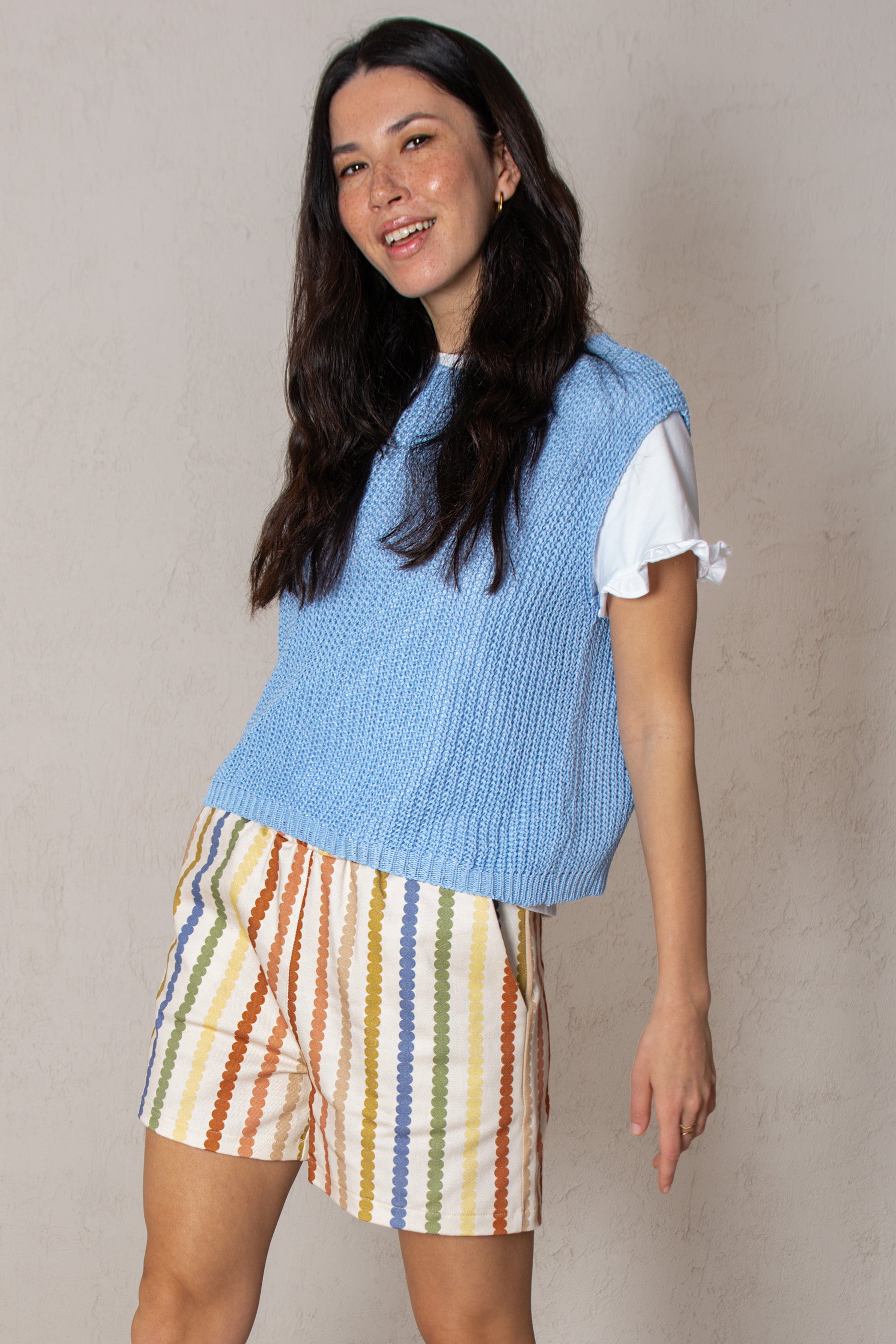 GILET MER // BLEU