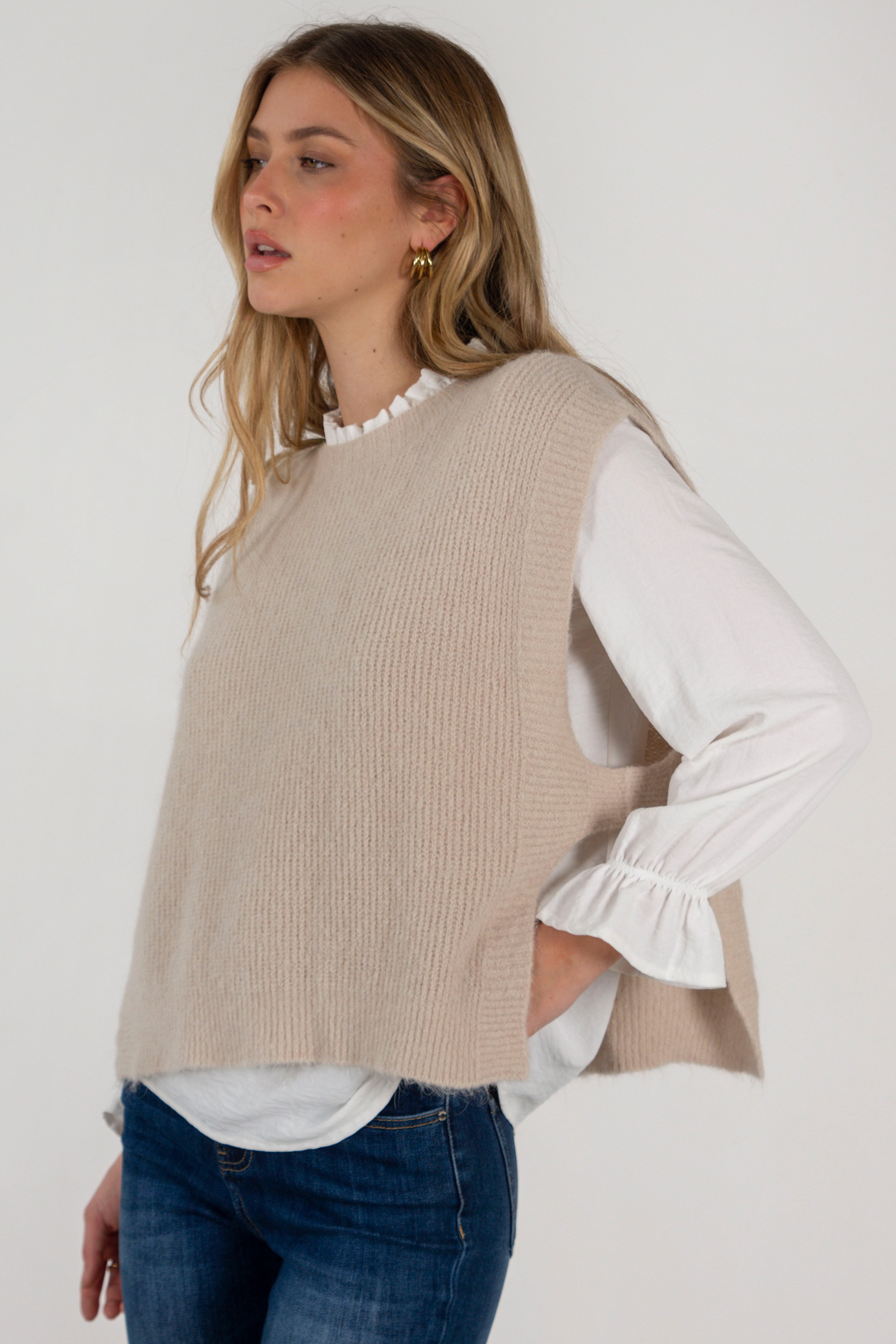 ELI VEST // BEIGE
