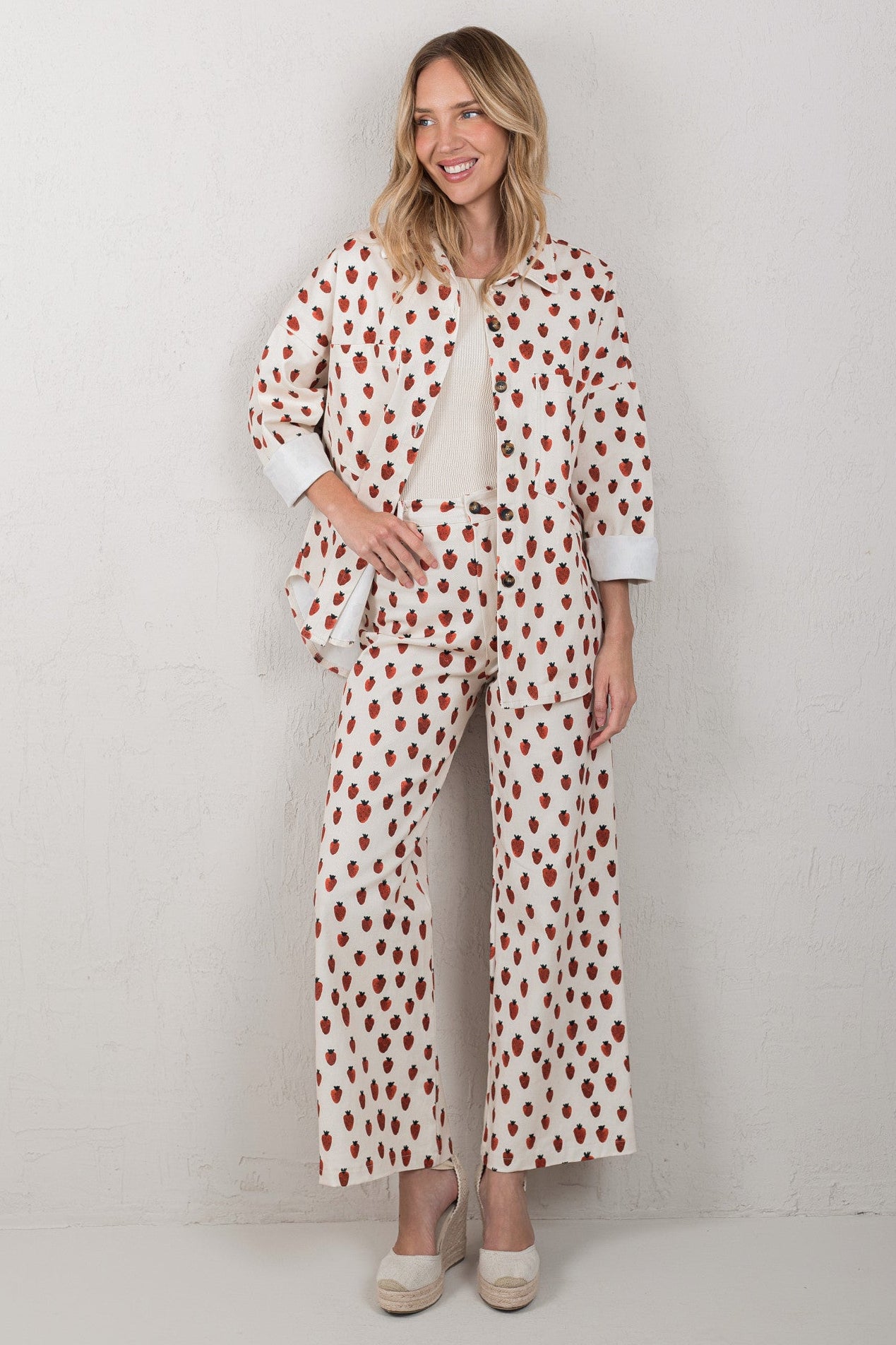 CHAQUETA CELIA // FRESAS