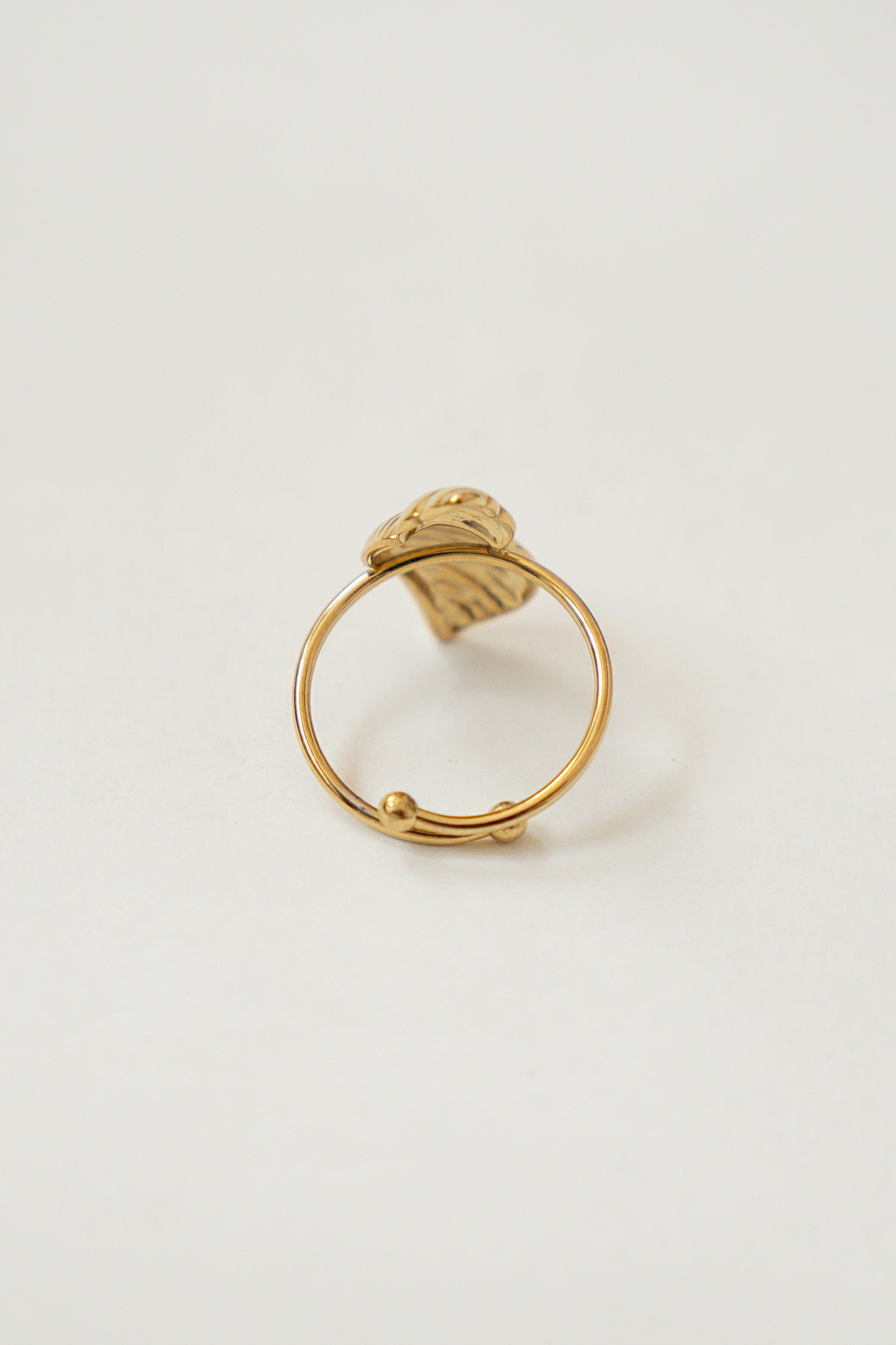 SPIRAL SHELL RING