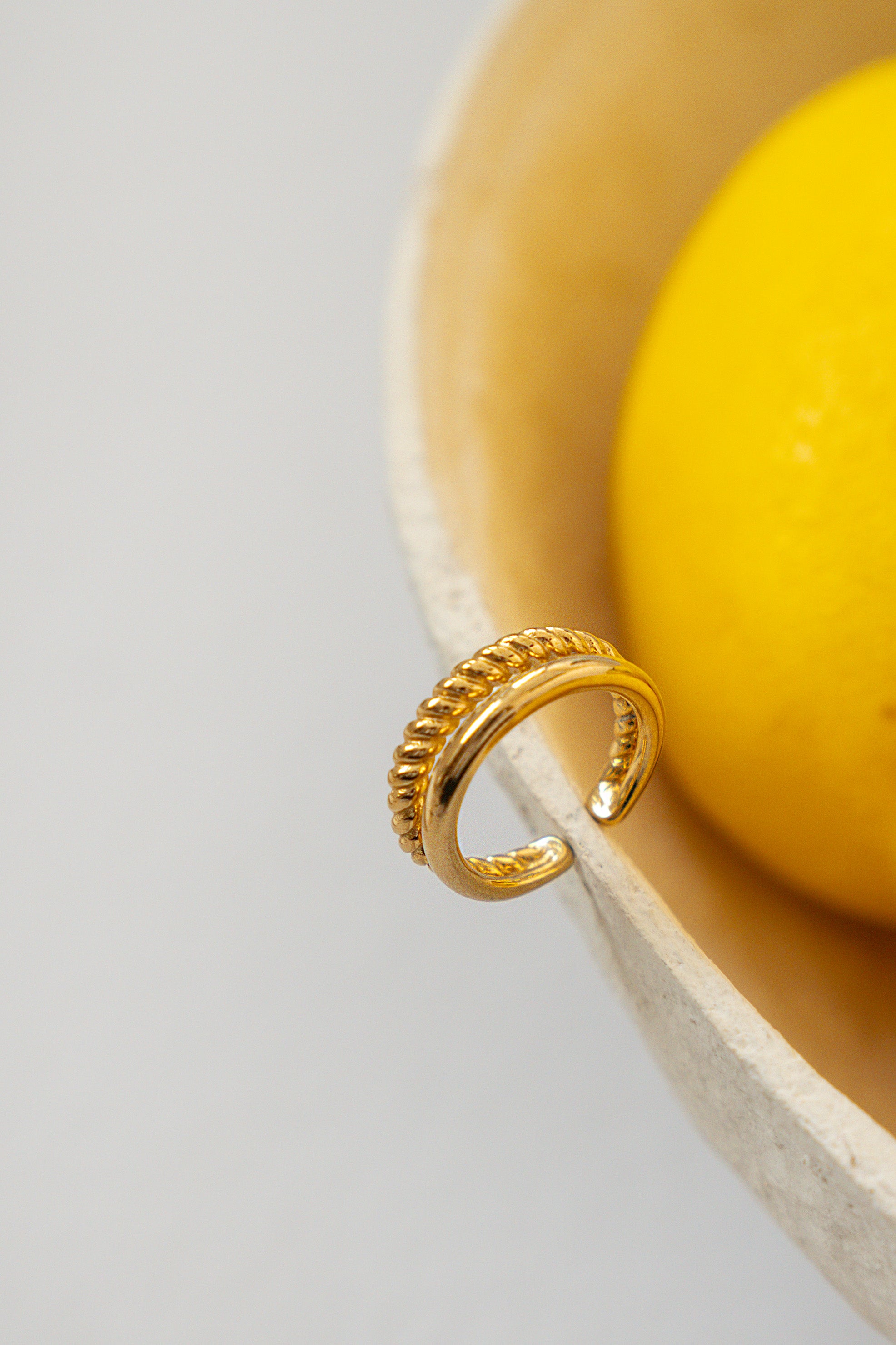 DOUBLE RING SMOOTH AND BOLD ROPE