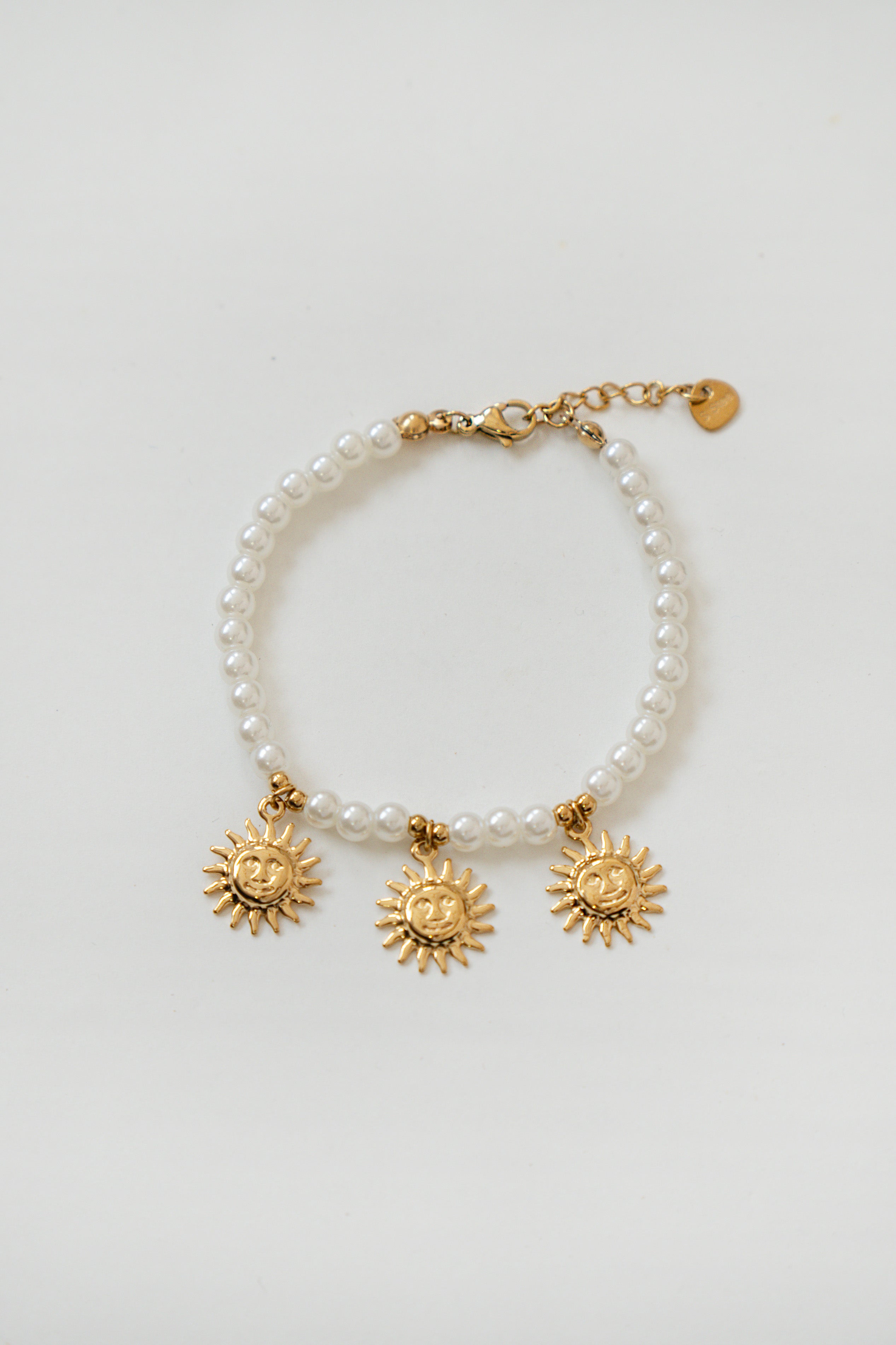 BRACELET TRIPLE PERLE DE SOLEIL