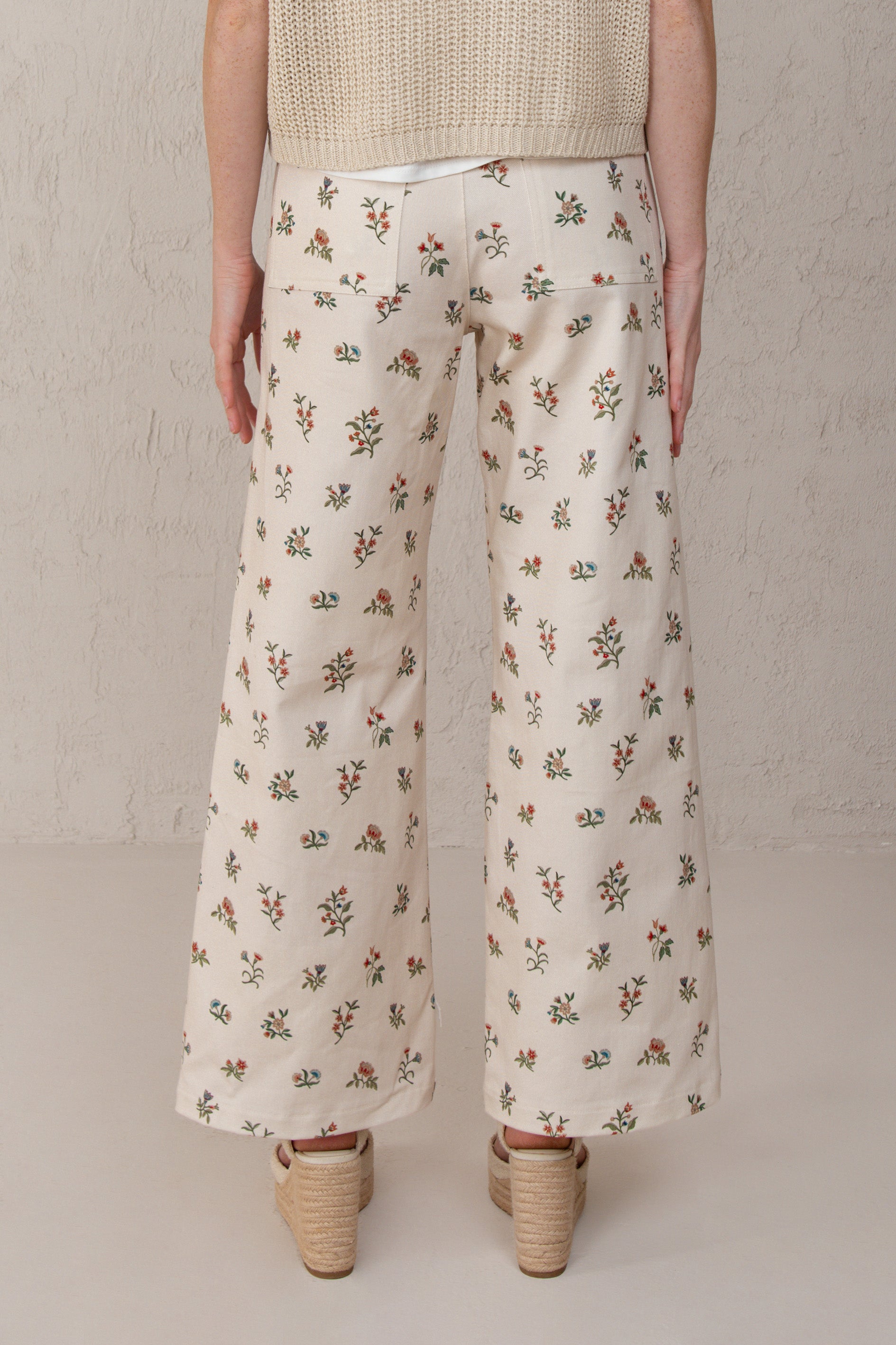 PANTALÓN PAULA // FLORES SILVESTRES