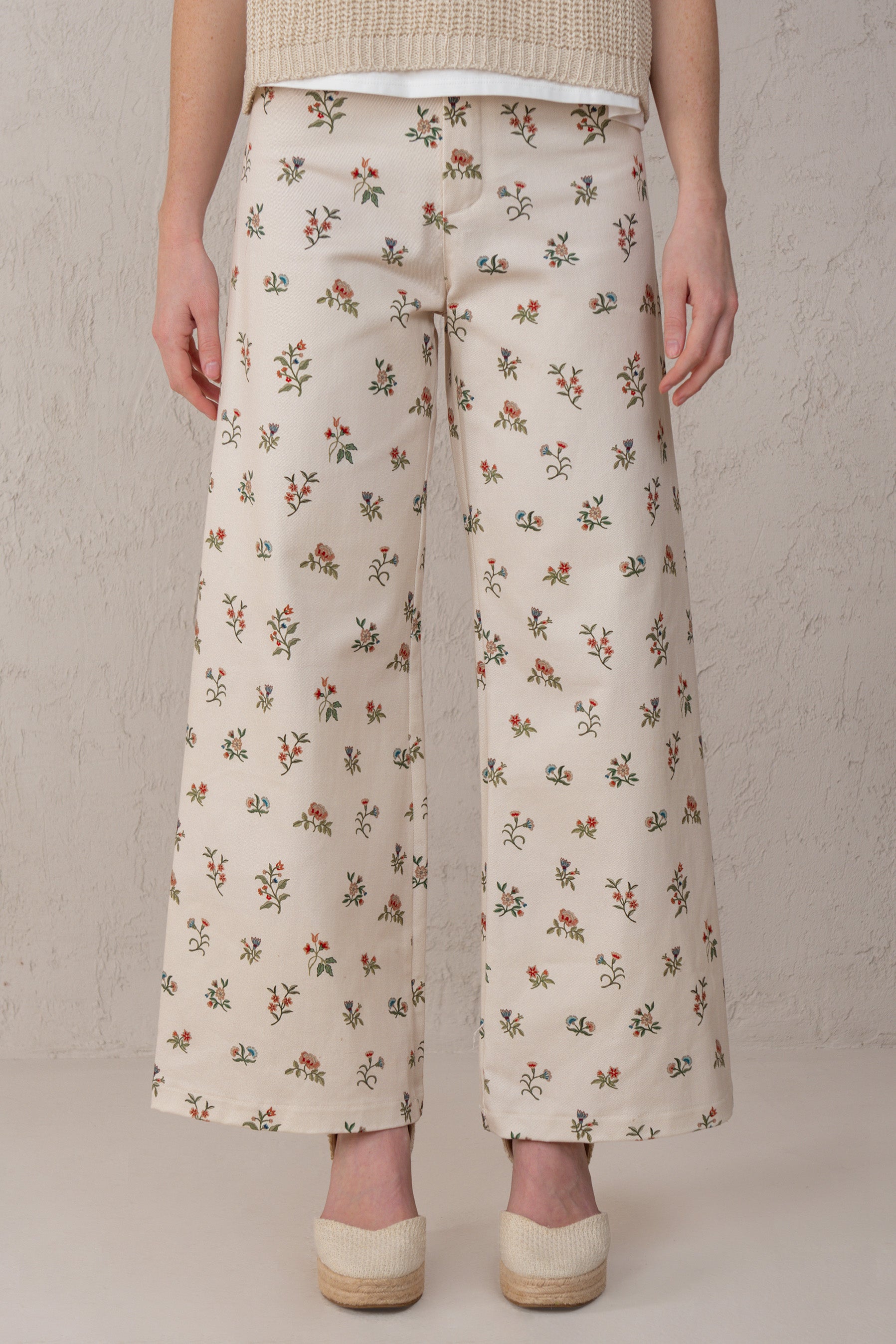 PANTALÓN PAULA // FLORES SILVESTRES