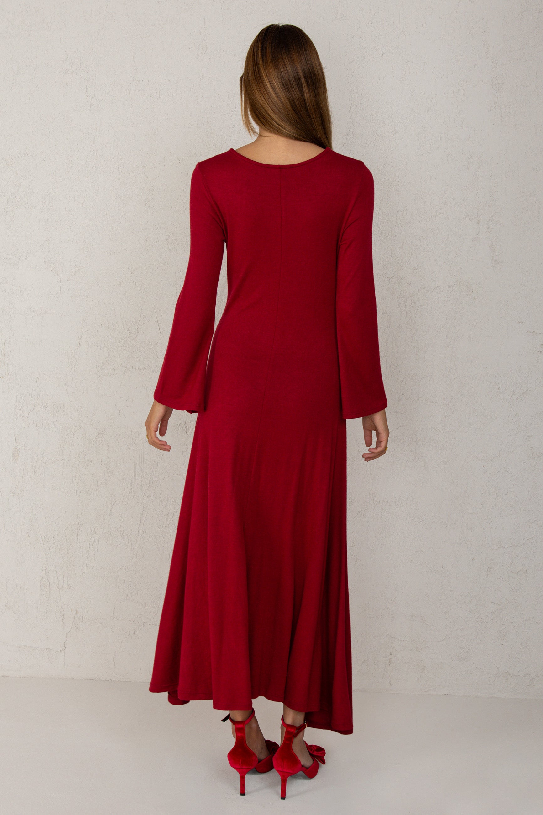 VESTIDO ISABELLA // GRANATE