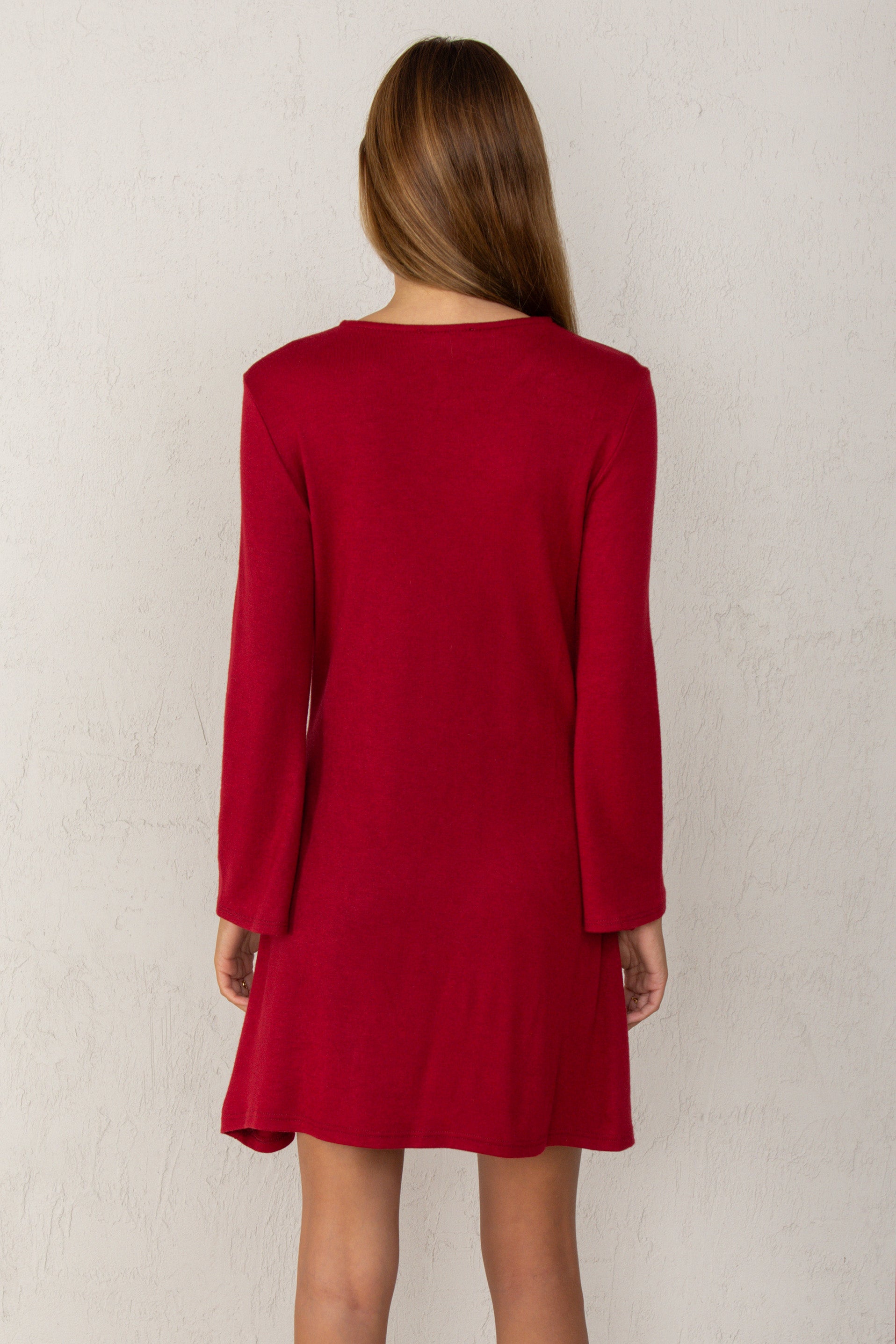 VESTIDO BELLA // GRANATE