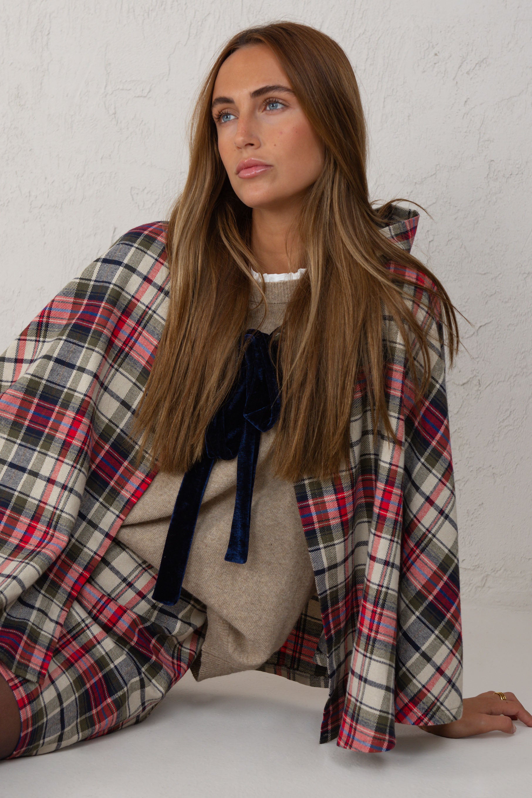 CAPE CHARLOTTE // PLAID ÉCOSSAIS