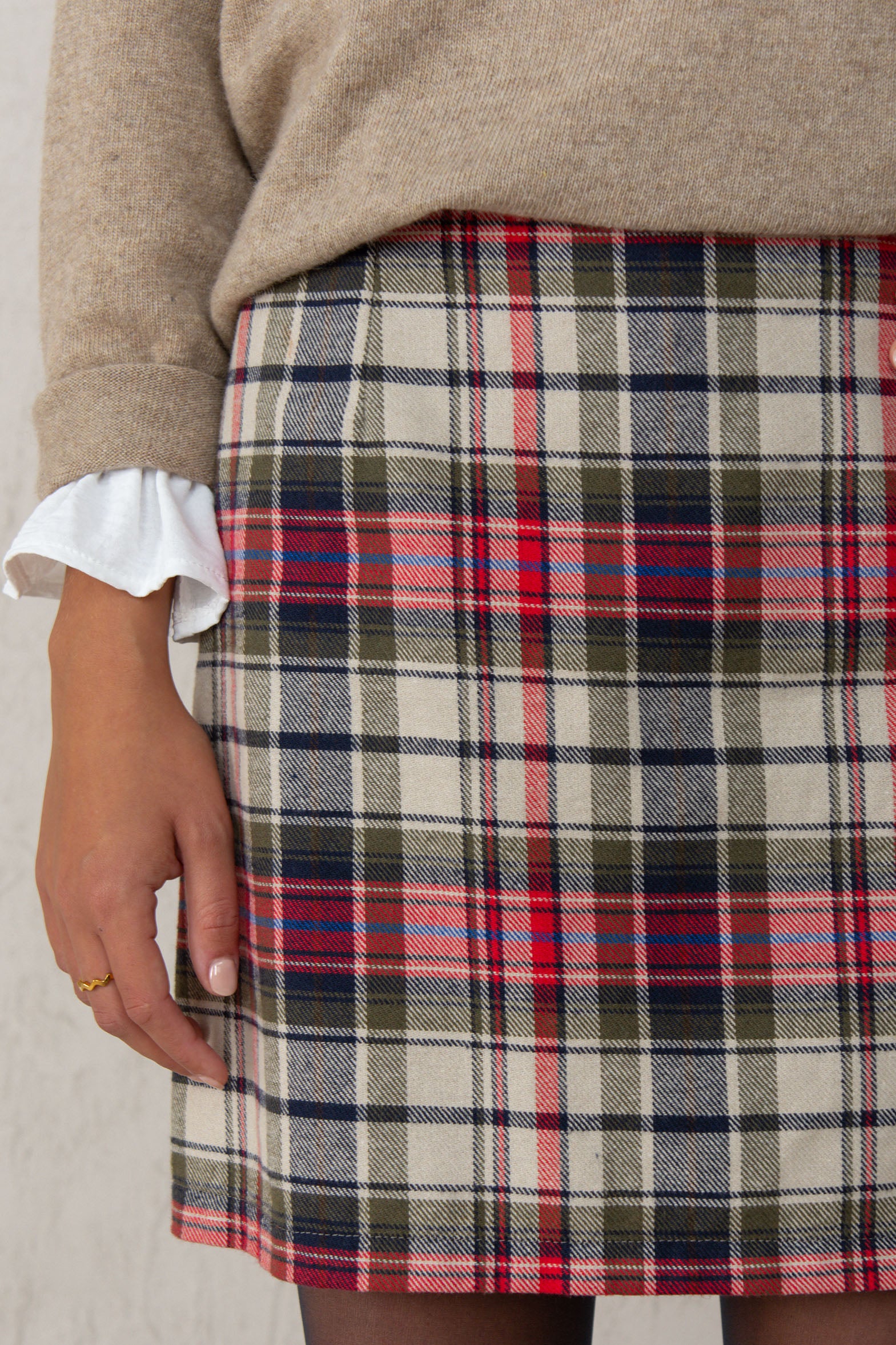FALDA MARGOT // CUADROS ESCOCESES
