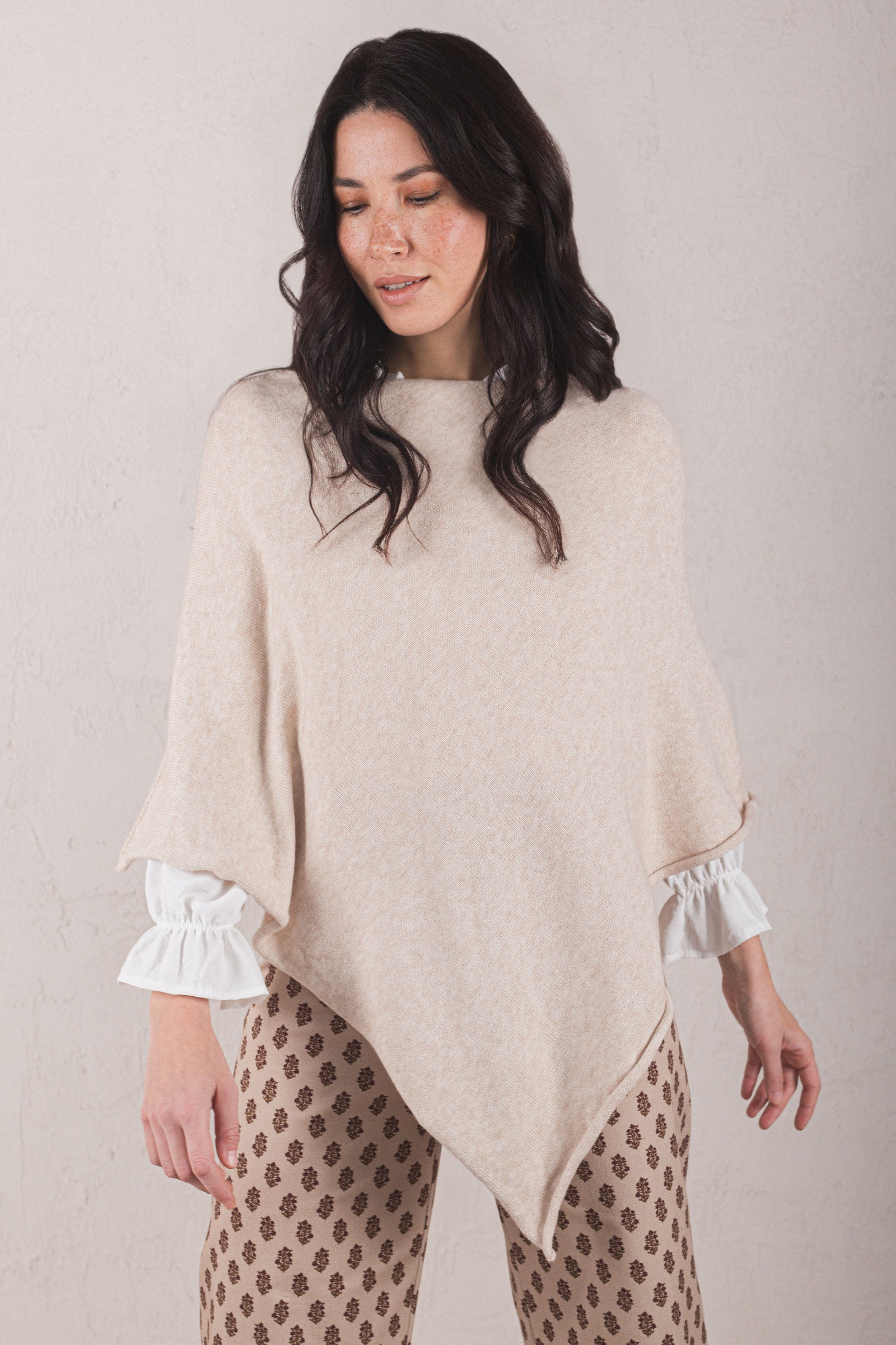 AURORA CAPE // ECRU