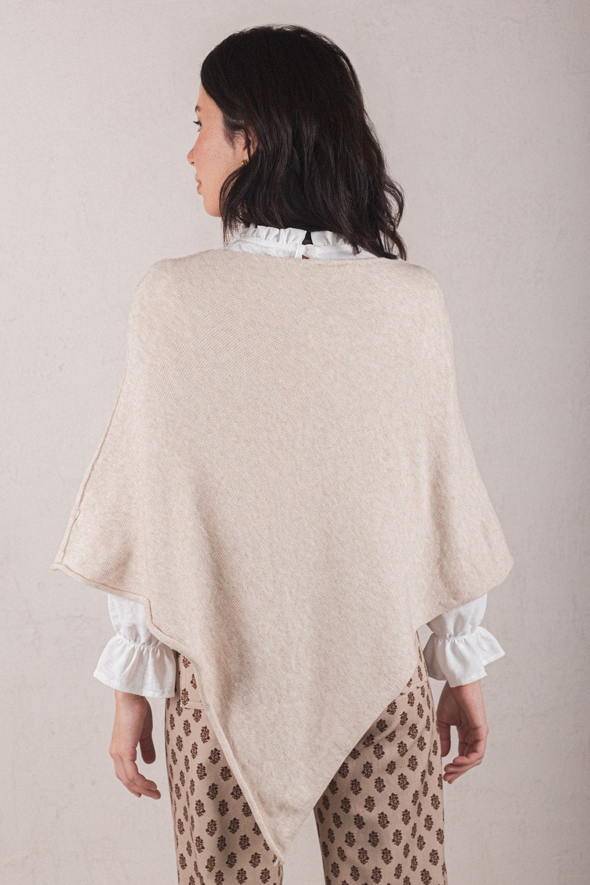 AURORA CAPE // ECRU