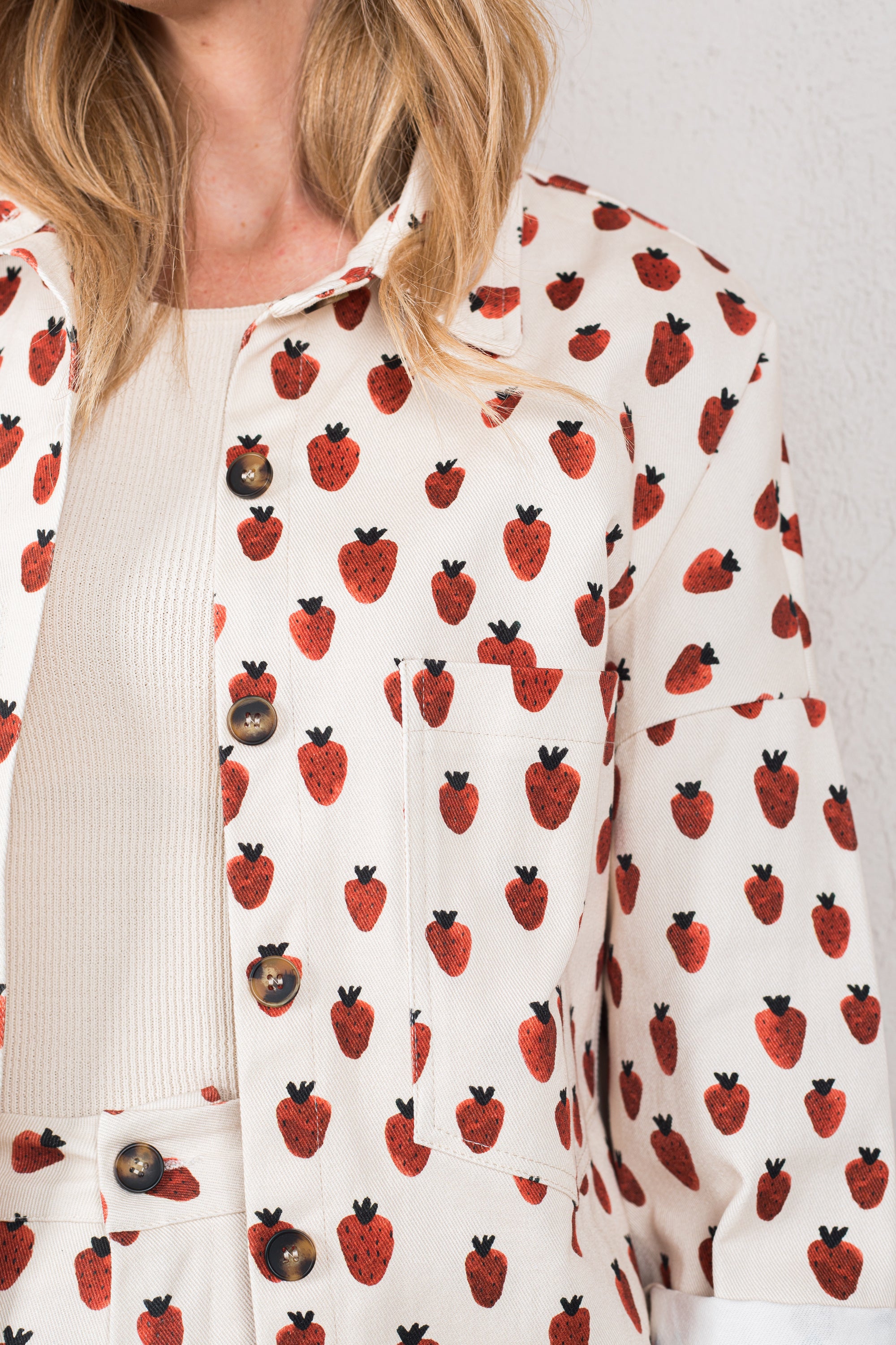 CHAQUETA CELIA // FRESAS