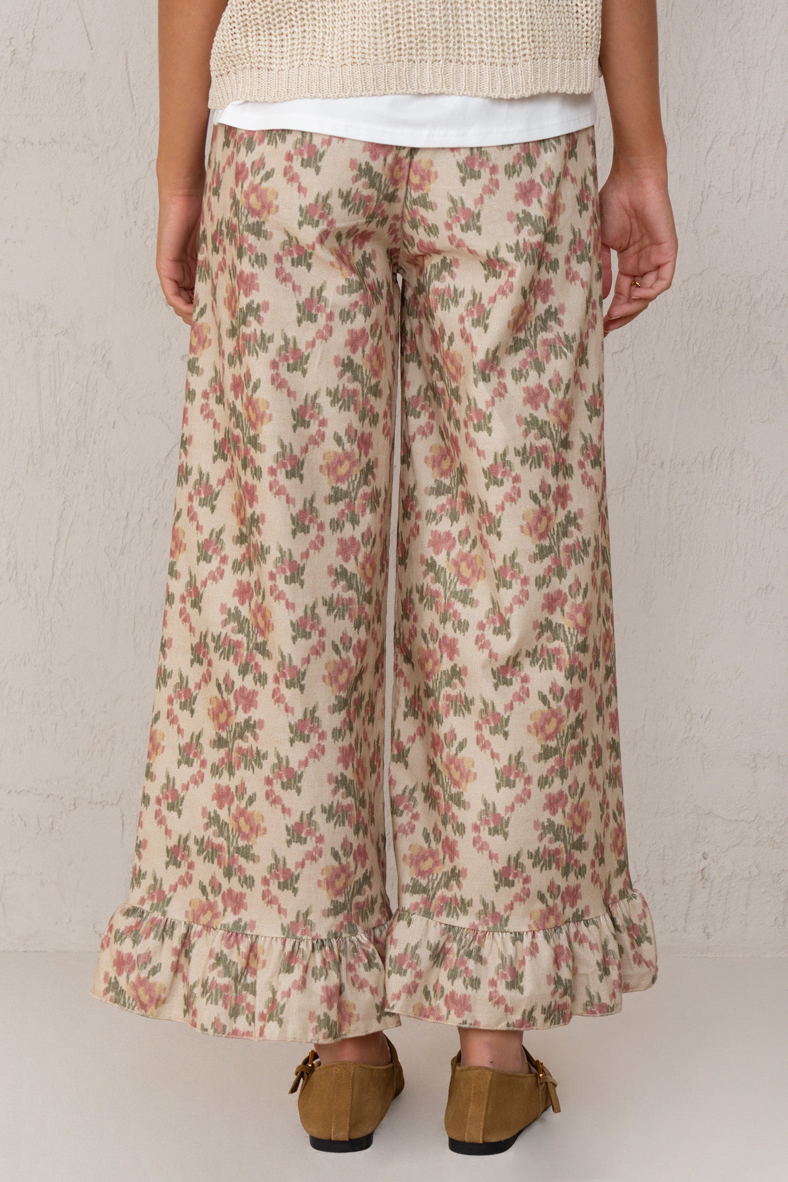 PANTALÓN CHLOE // FLORES ROSA