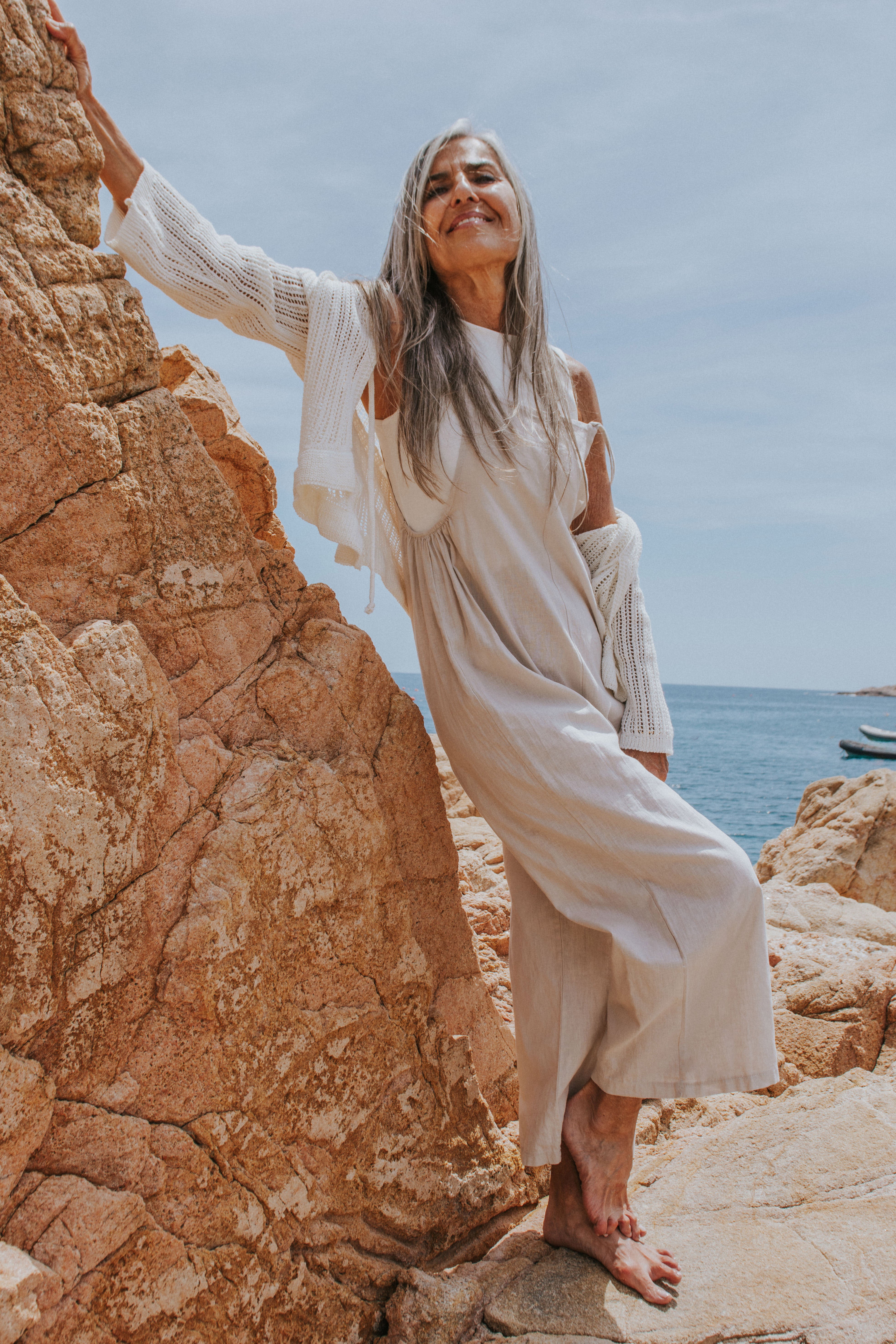 COMBINAISON PEACE // LIN BEIGE