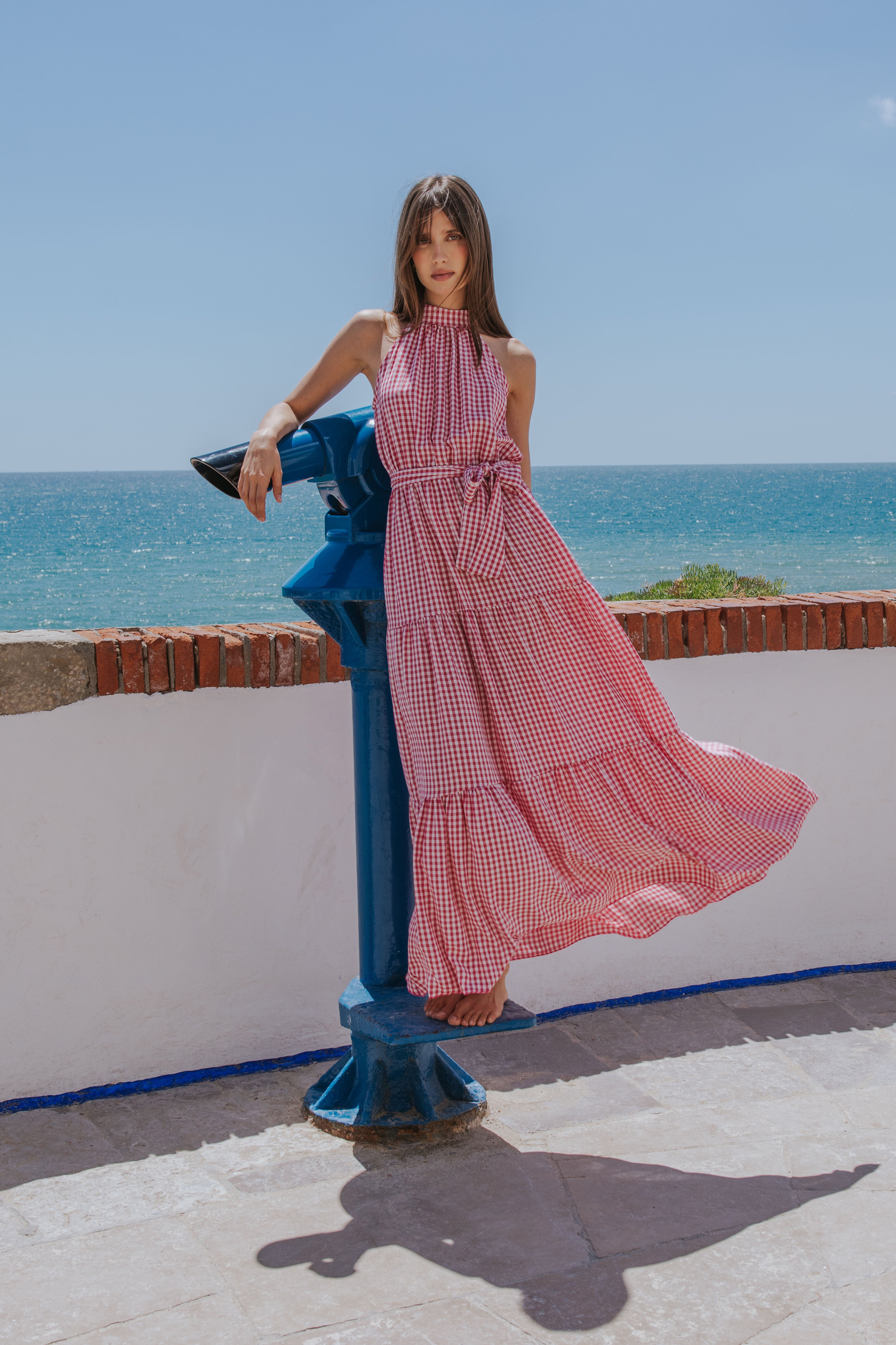 VESTIDO DALIA // VICHÍ ROJO
