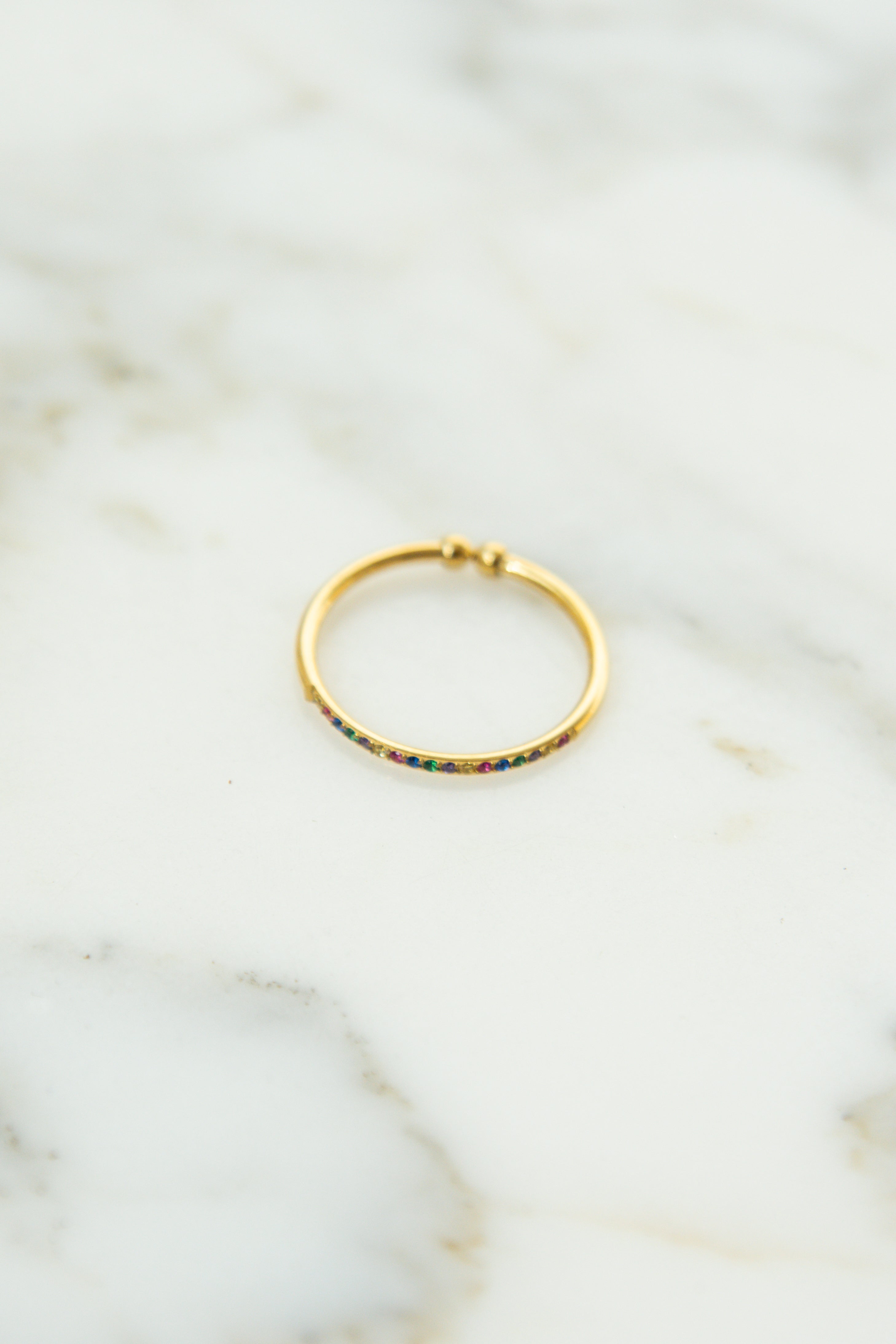 ANILLO BRILLANTE // MULTICOLOR