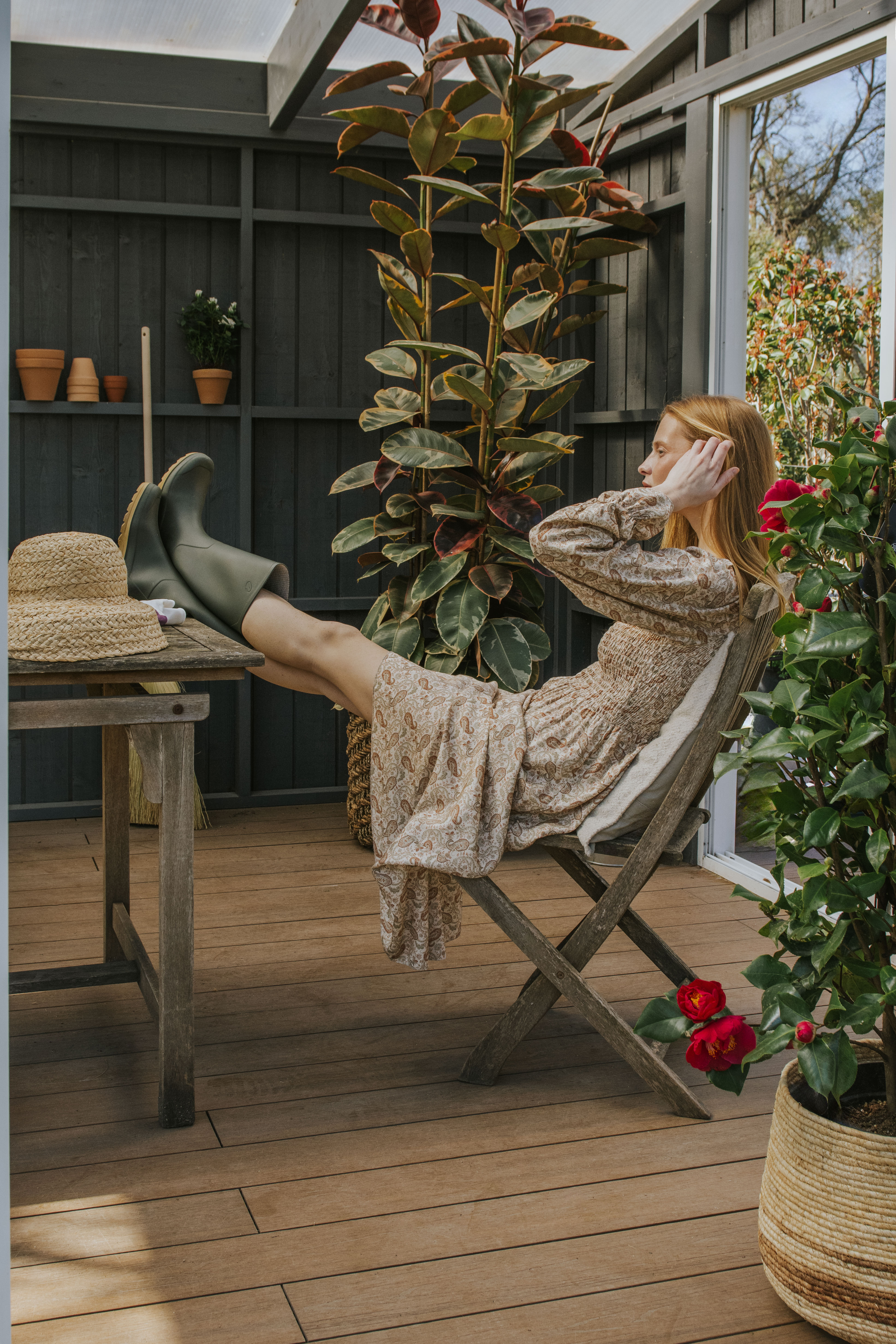 VESTIDO ALICIA // PAISLEY TEJA