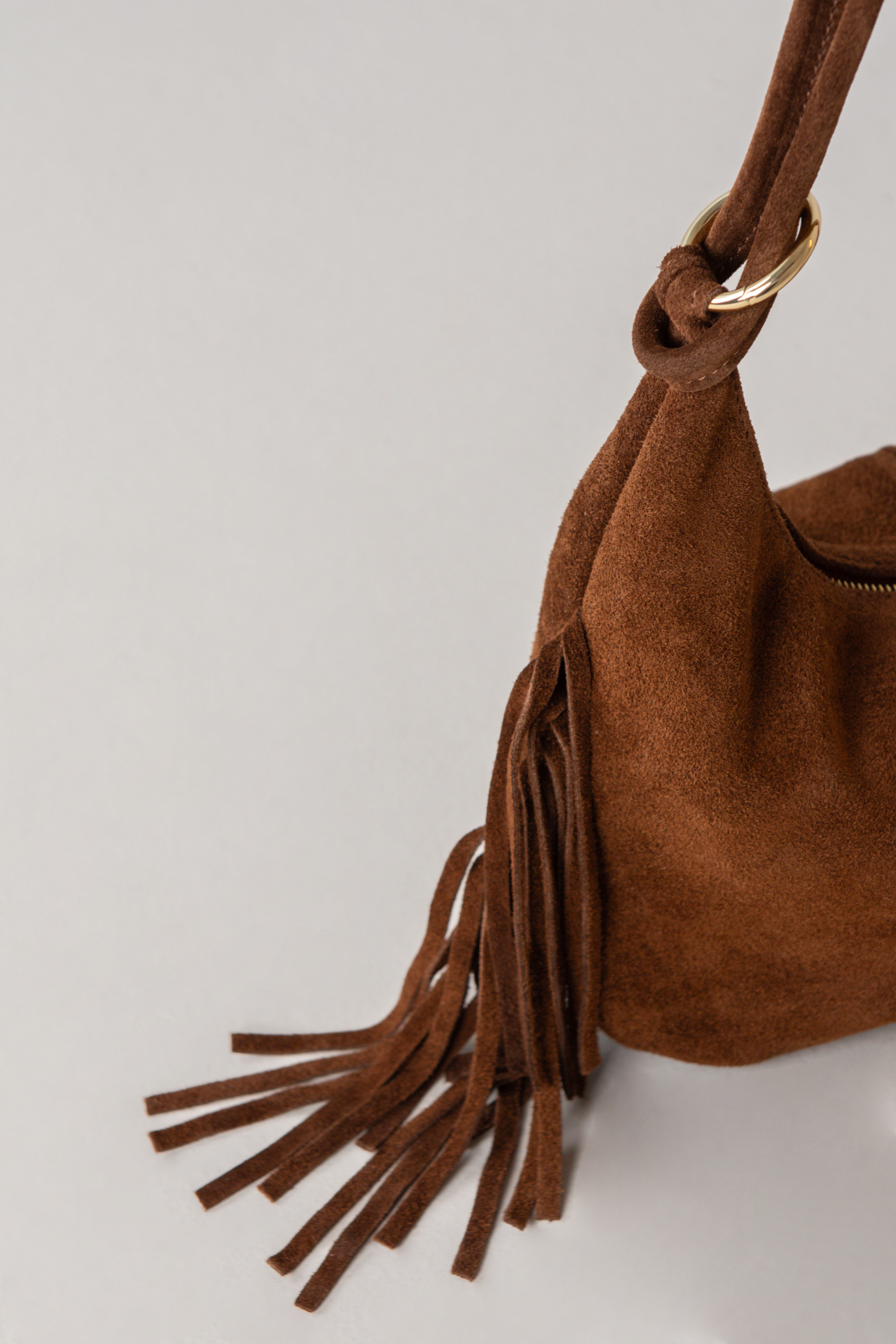 BOLSO AURORA // MARRÓN OSCURO