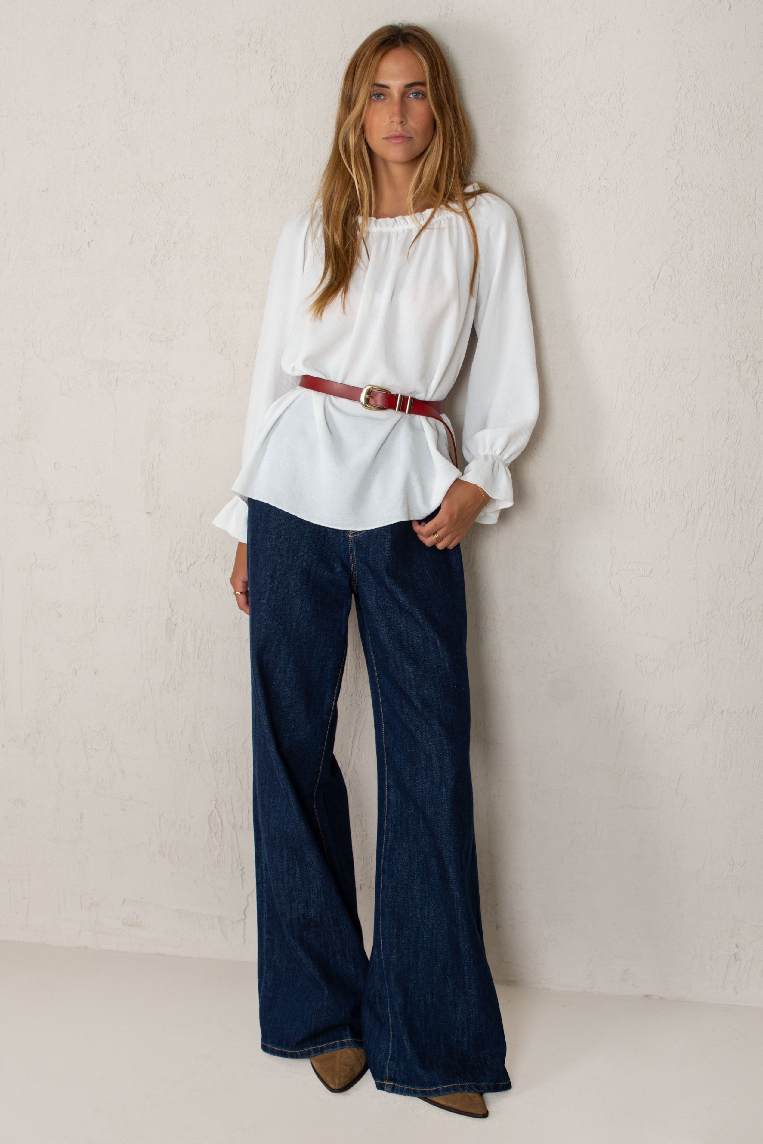 CAMISA ALMUDENA // BLANCO