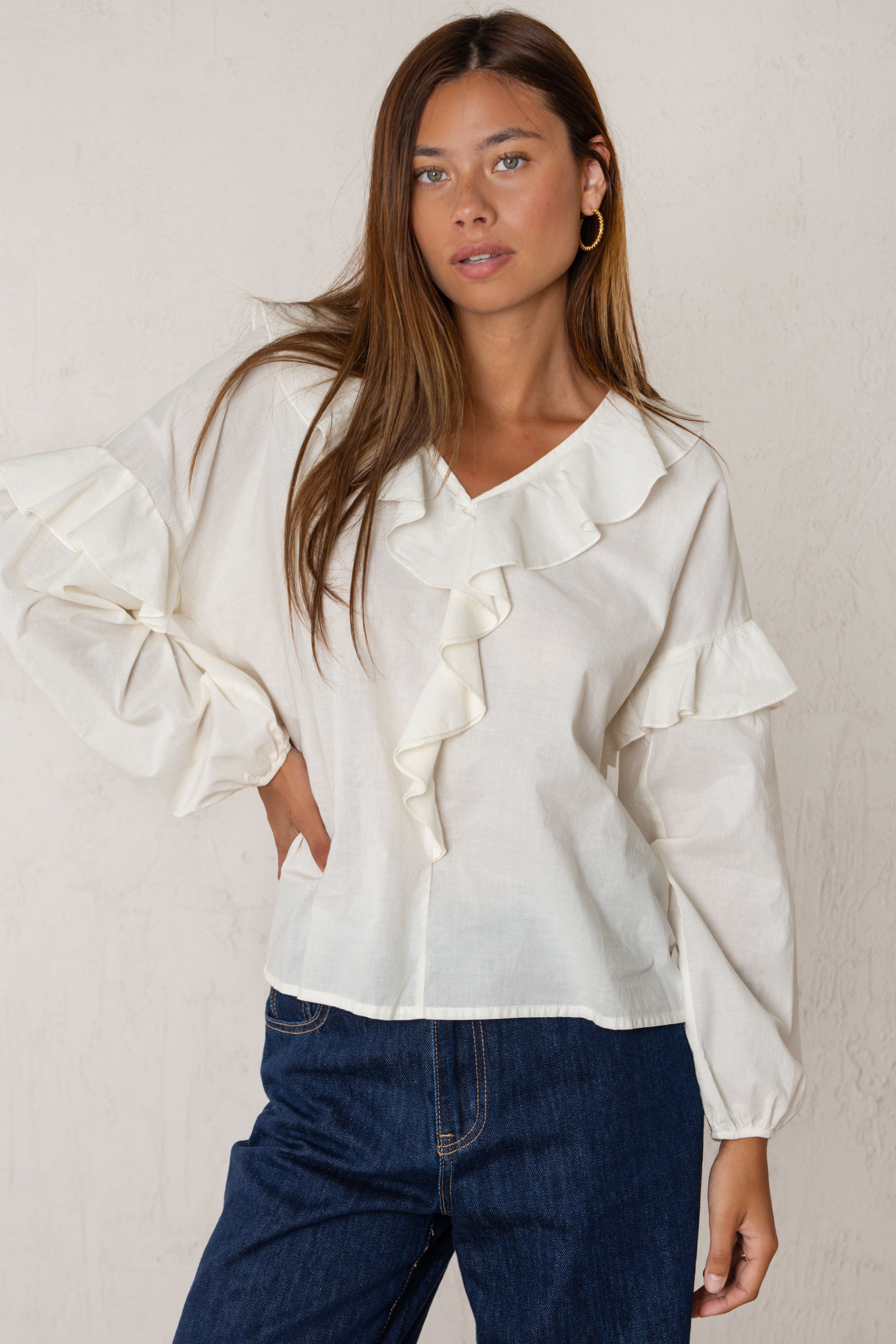 CAMISA AMELIA // CRUDO