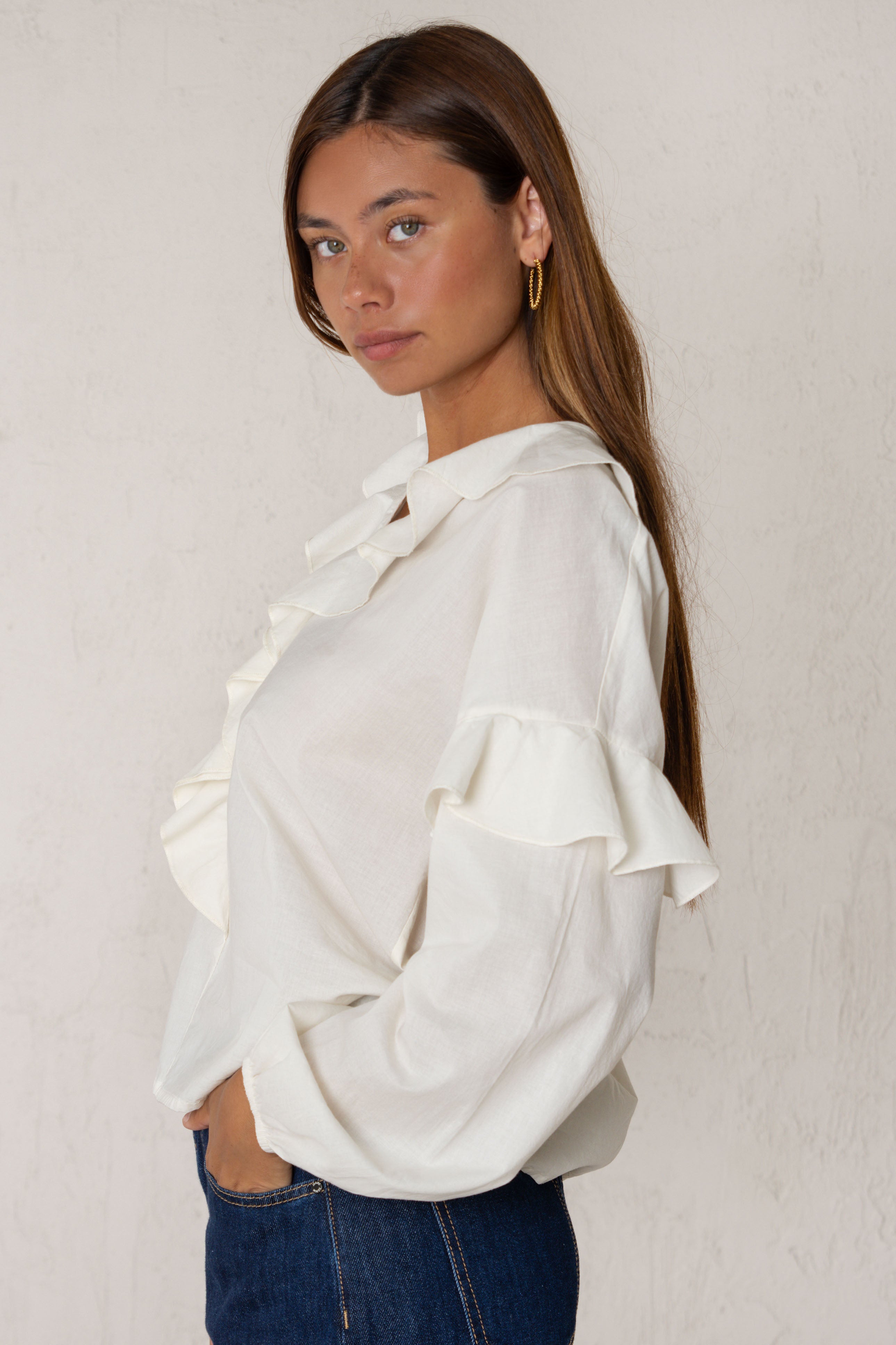 CAMISA AMELIA // CRUDO