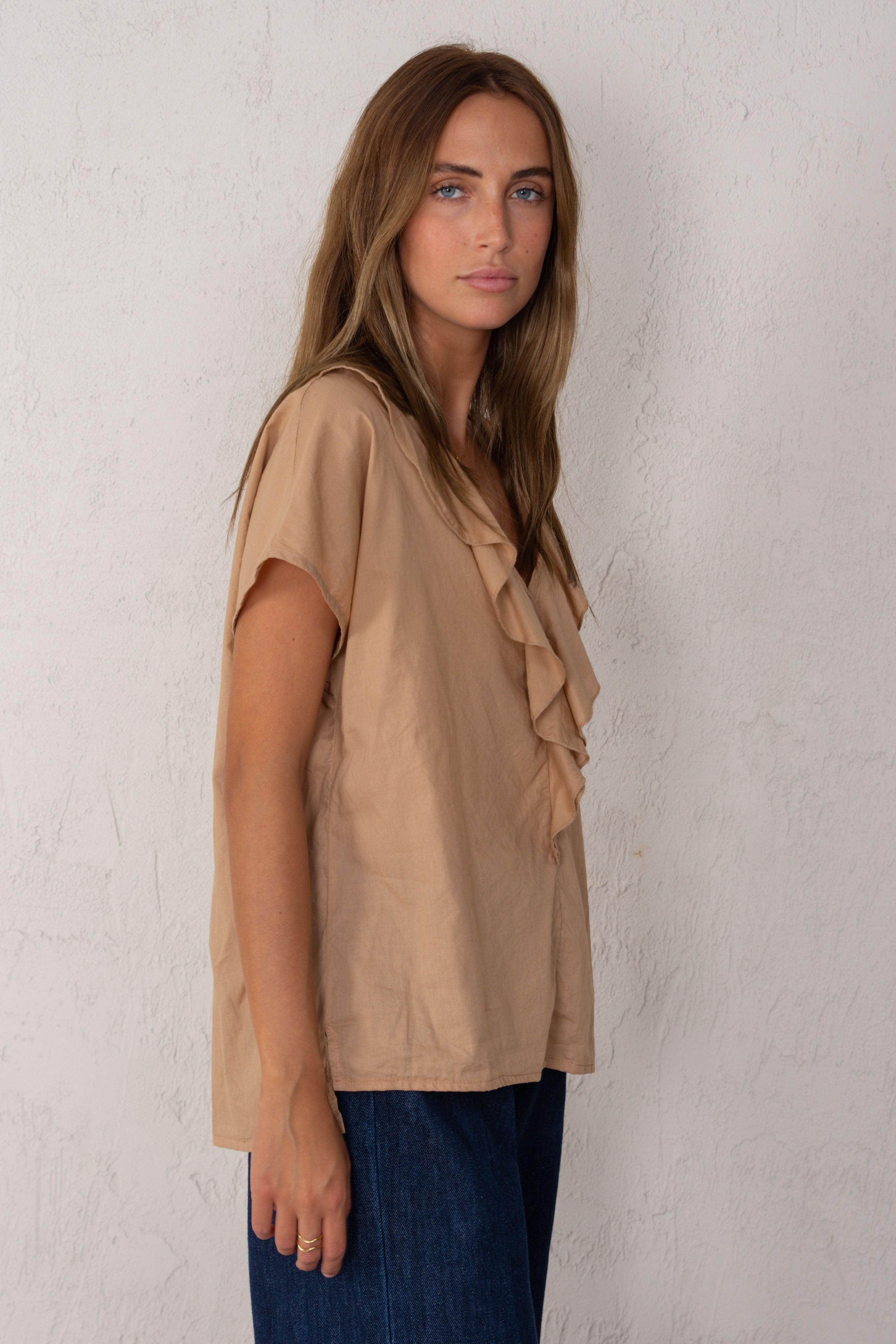 CAMISA ANTONELLA // TEJA CLARO