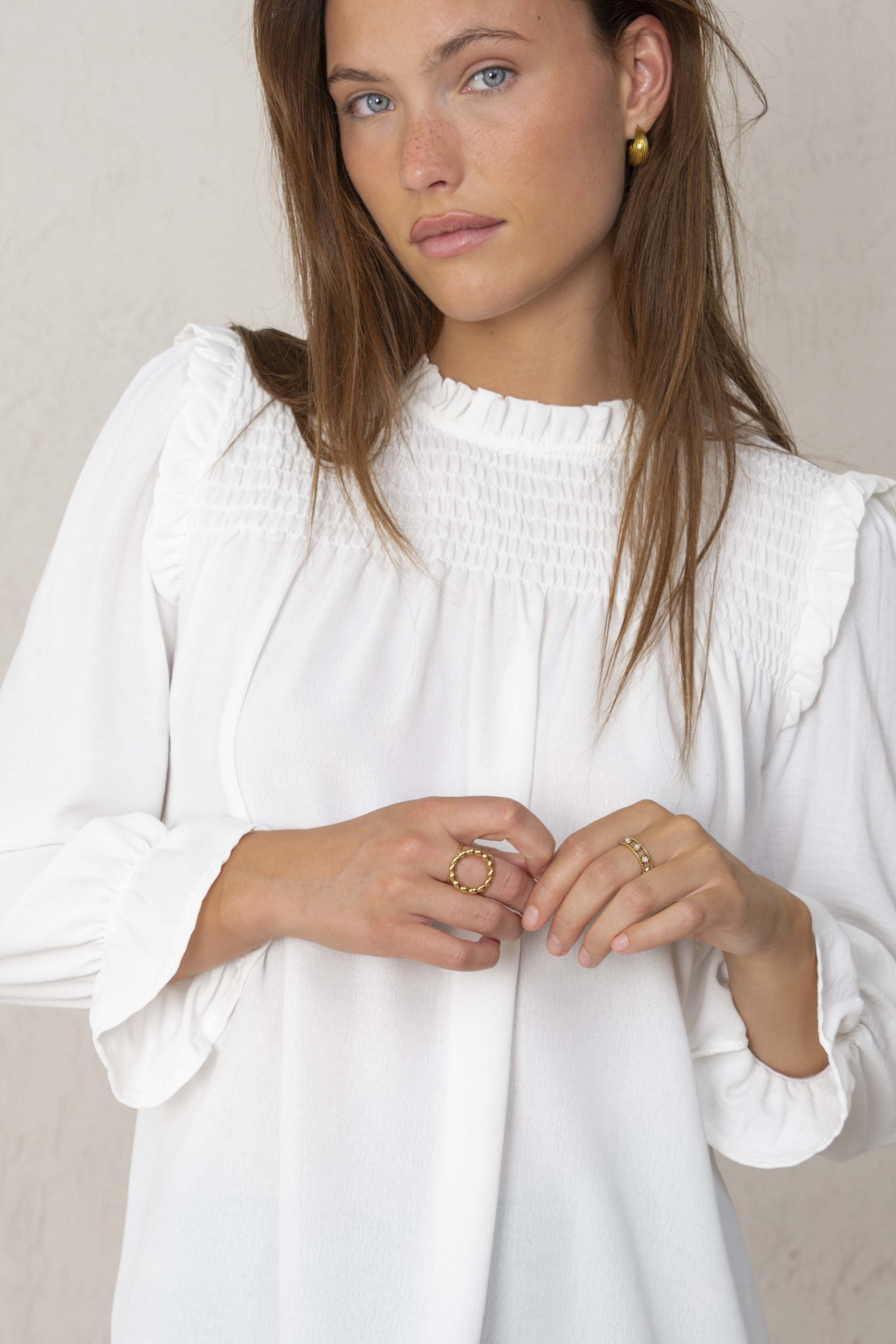 CAMISA BETTINA // BLANCO