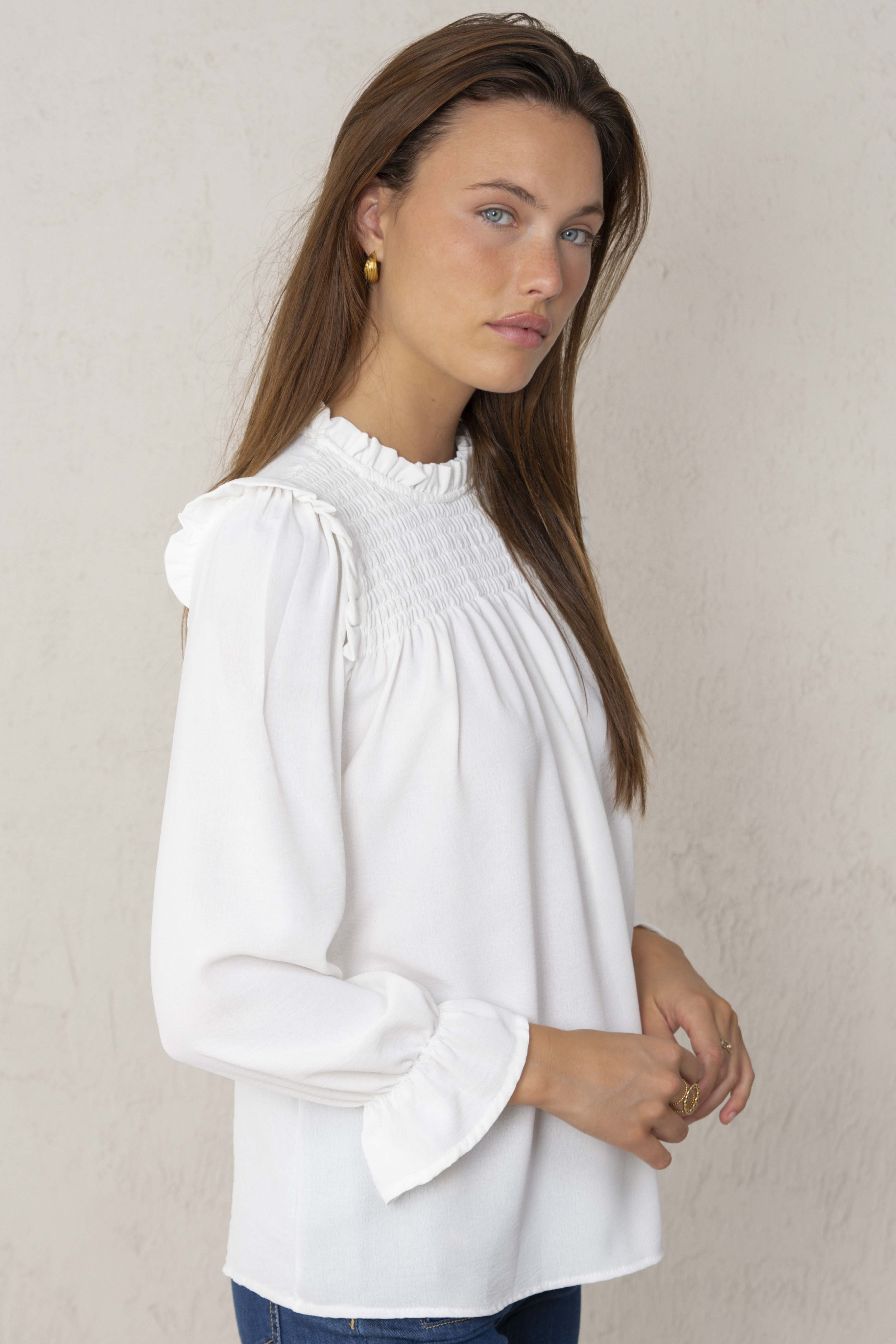 CAMISA BETTINA // BLANCO