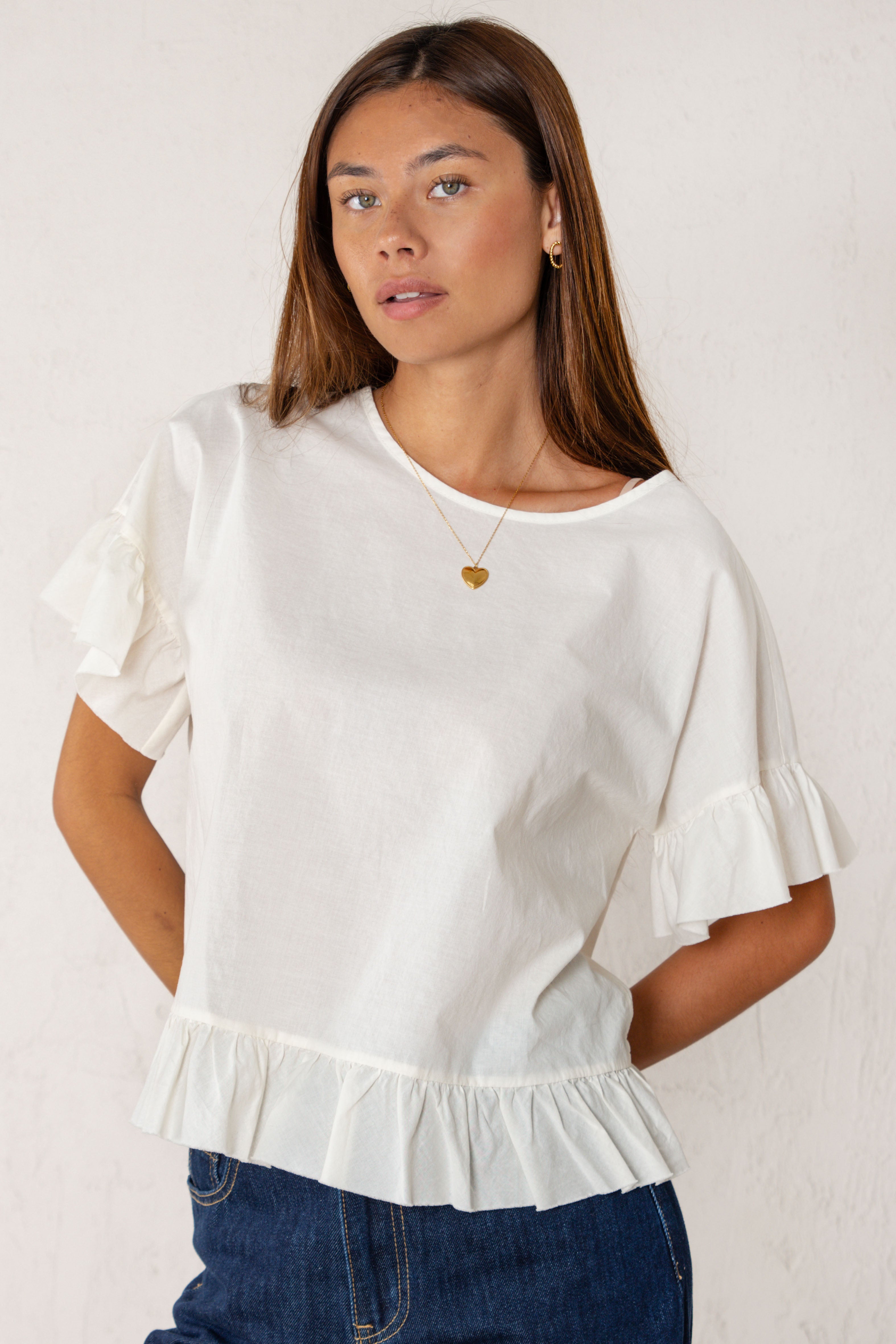 CAMISA OLIVIA // CRUDO