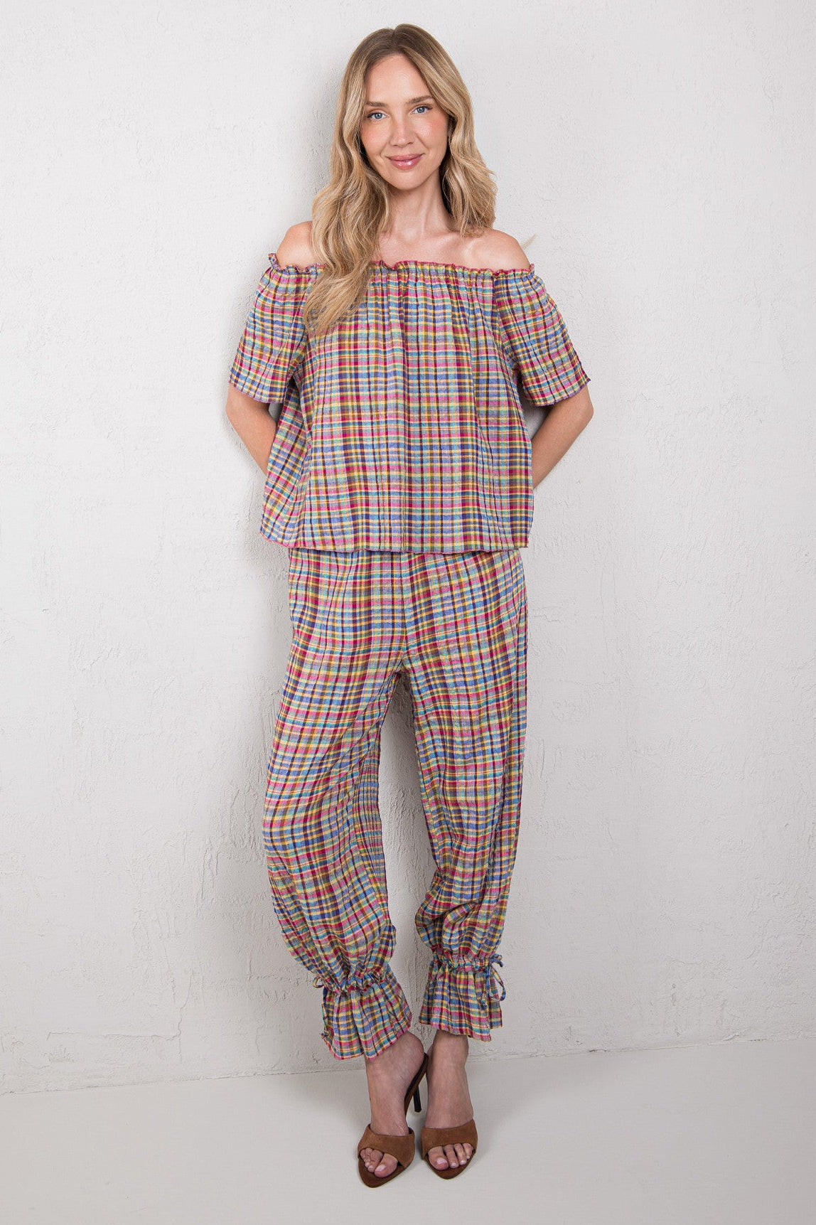 CAMISA ALMA // TARTÁN MULTICOLOR