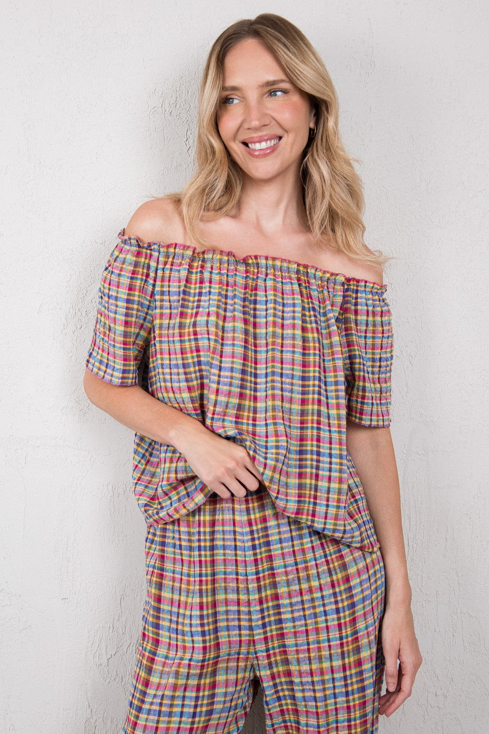 CAMISA ALMA // TARTÁN MULTICOLOR
