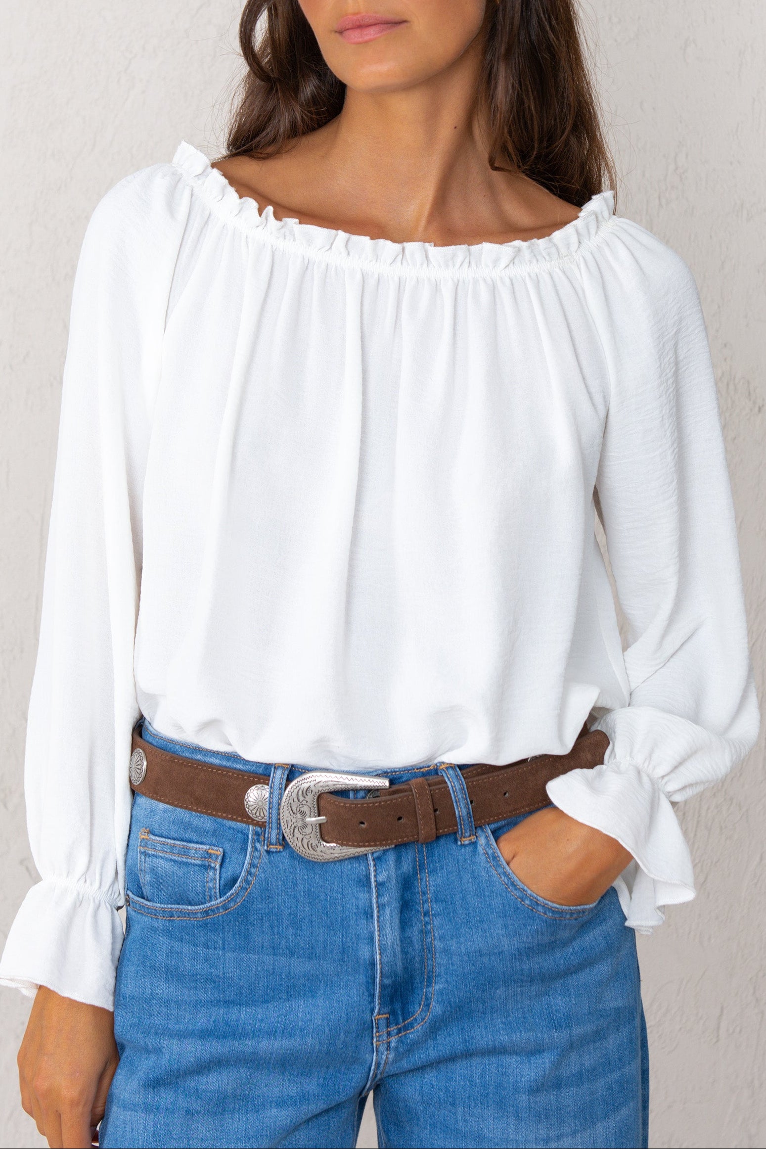 CAMISA ALMUDENA // BLANCO