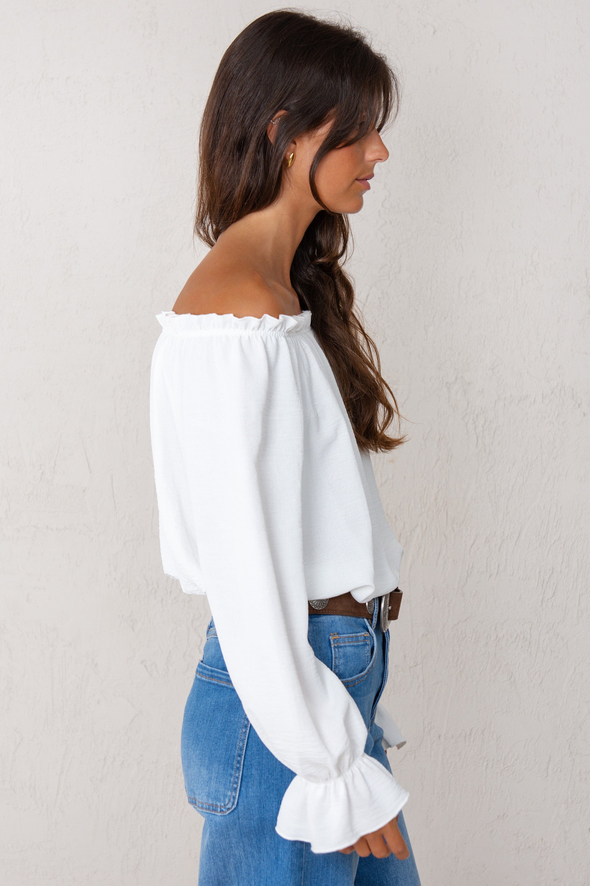ALMUDENA SHIRT // WHITE