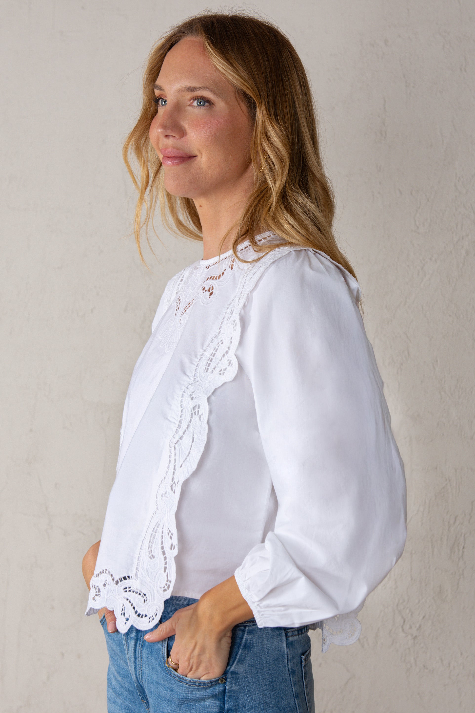 BEATRIZ SHIRT // WHITE