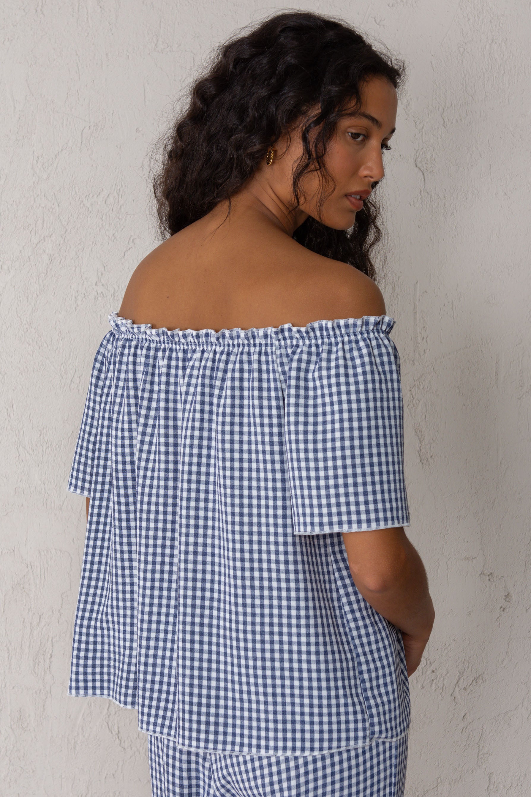 CAMISA CLAUDIA // VICHÍ AZUL
