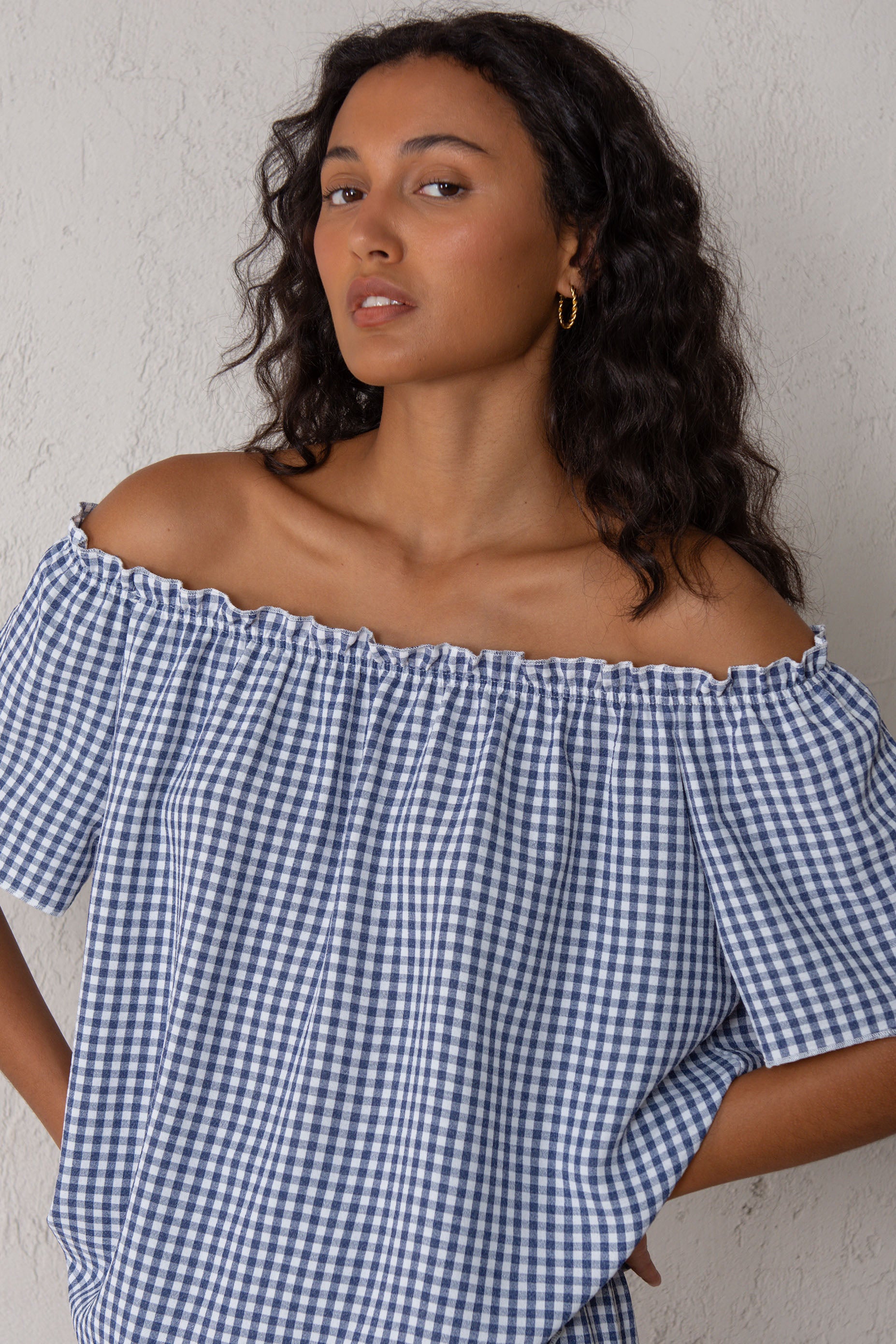CAMISA CLAUDIA // VICHÍ AZUL