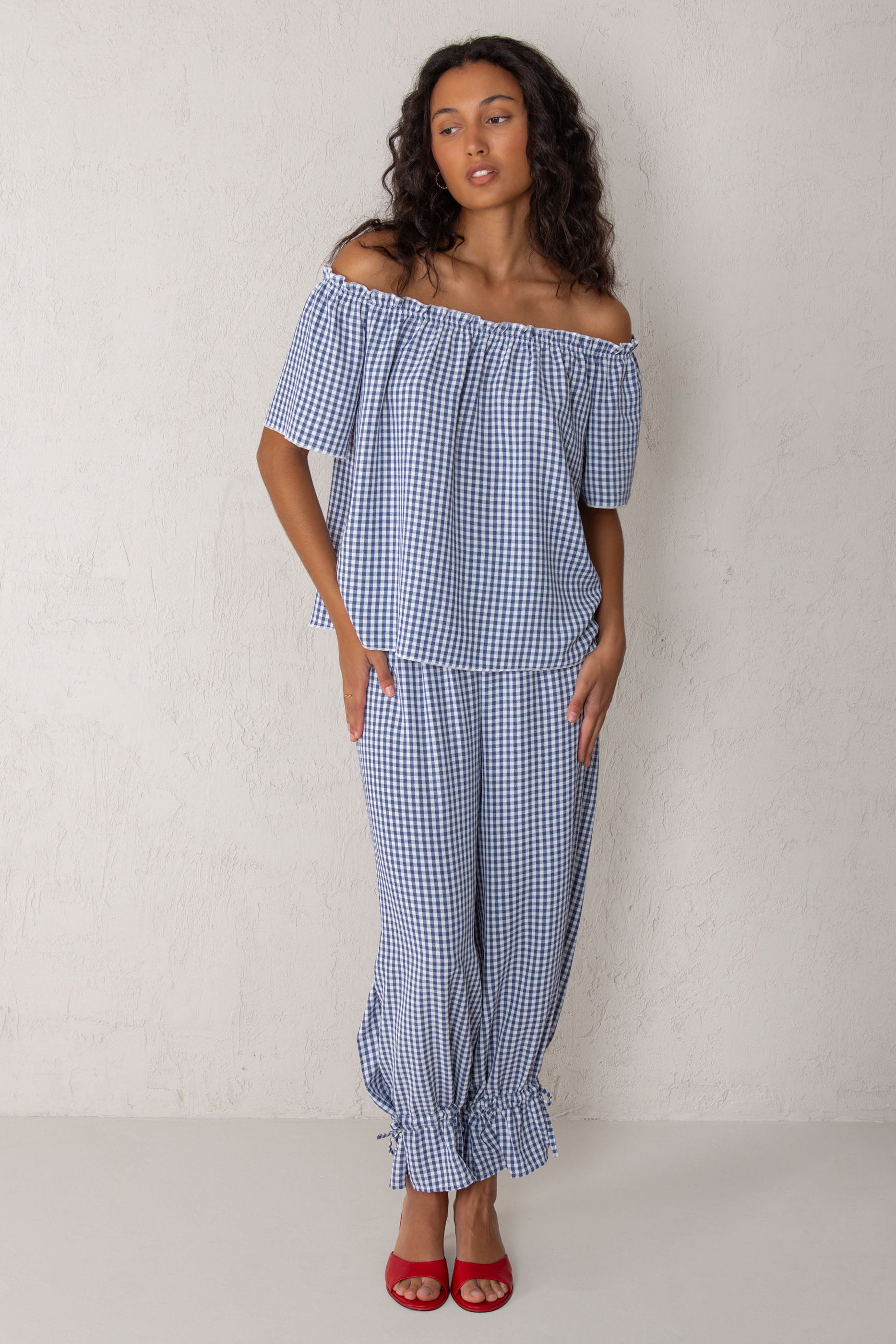 CAMISA CLAUDIA // VICHÍ AZUL
