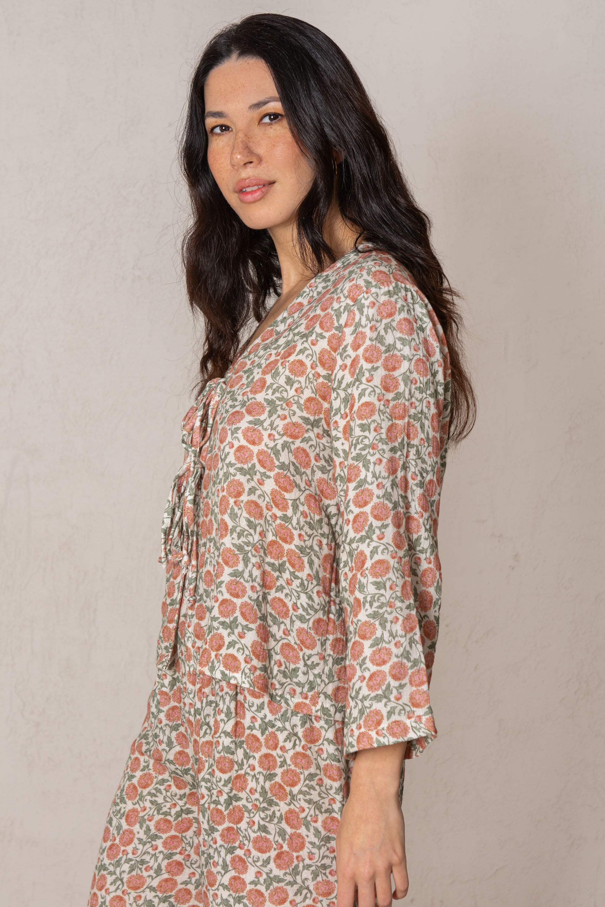 ELENA SHIRT // VINTAGE FLOWERS