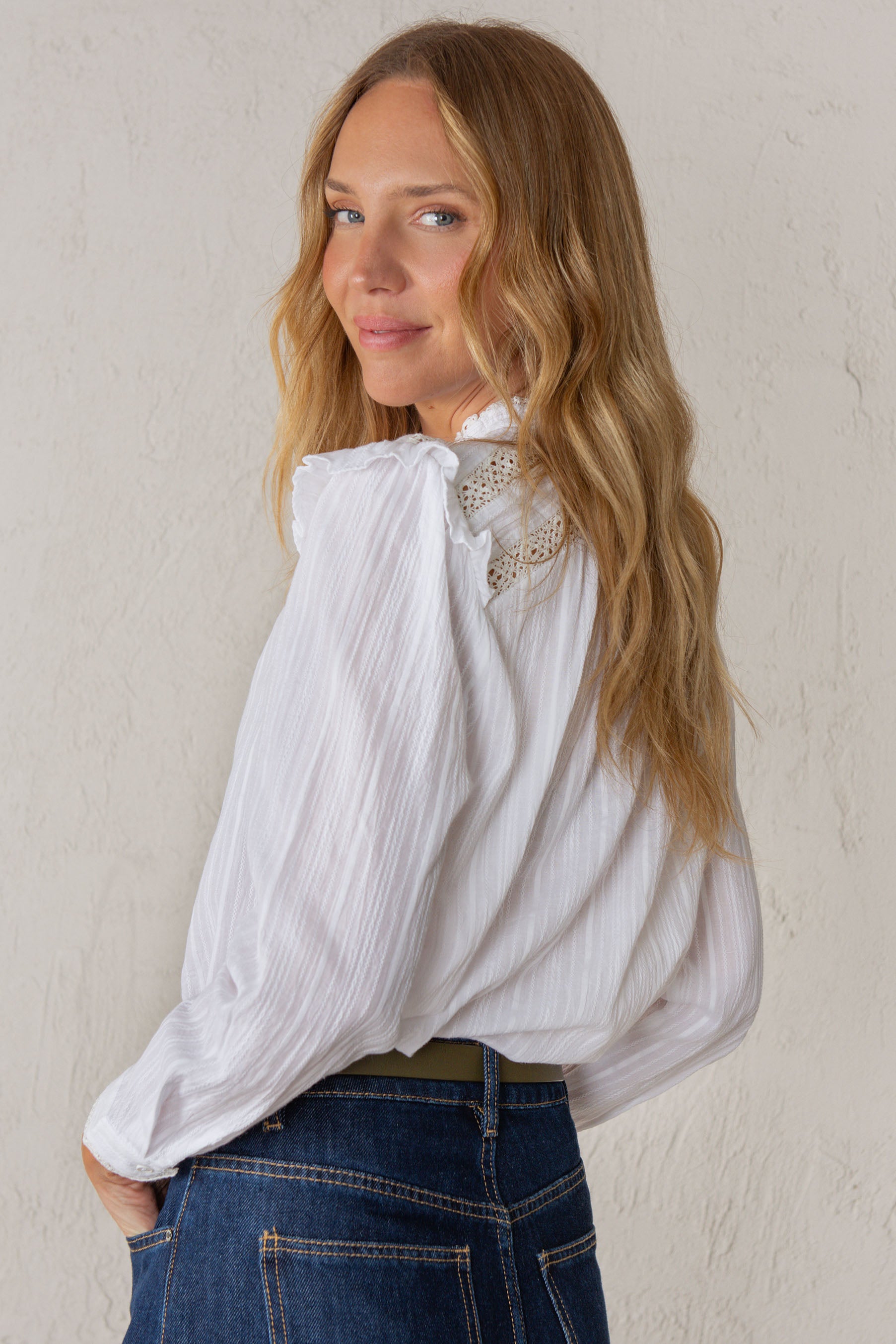 PATRICIA SHIRT // WHITE