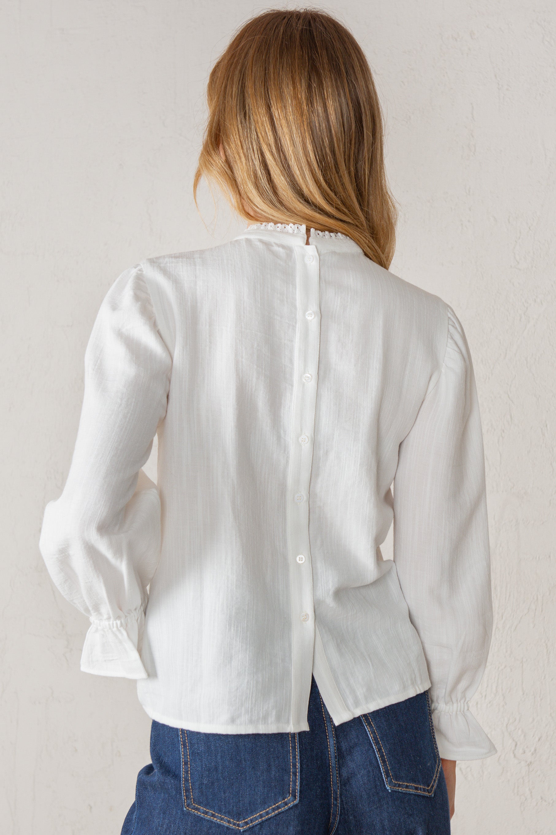 SUSANA SHIRT // WHITE