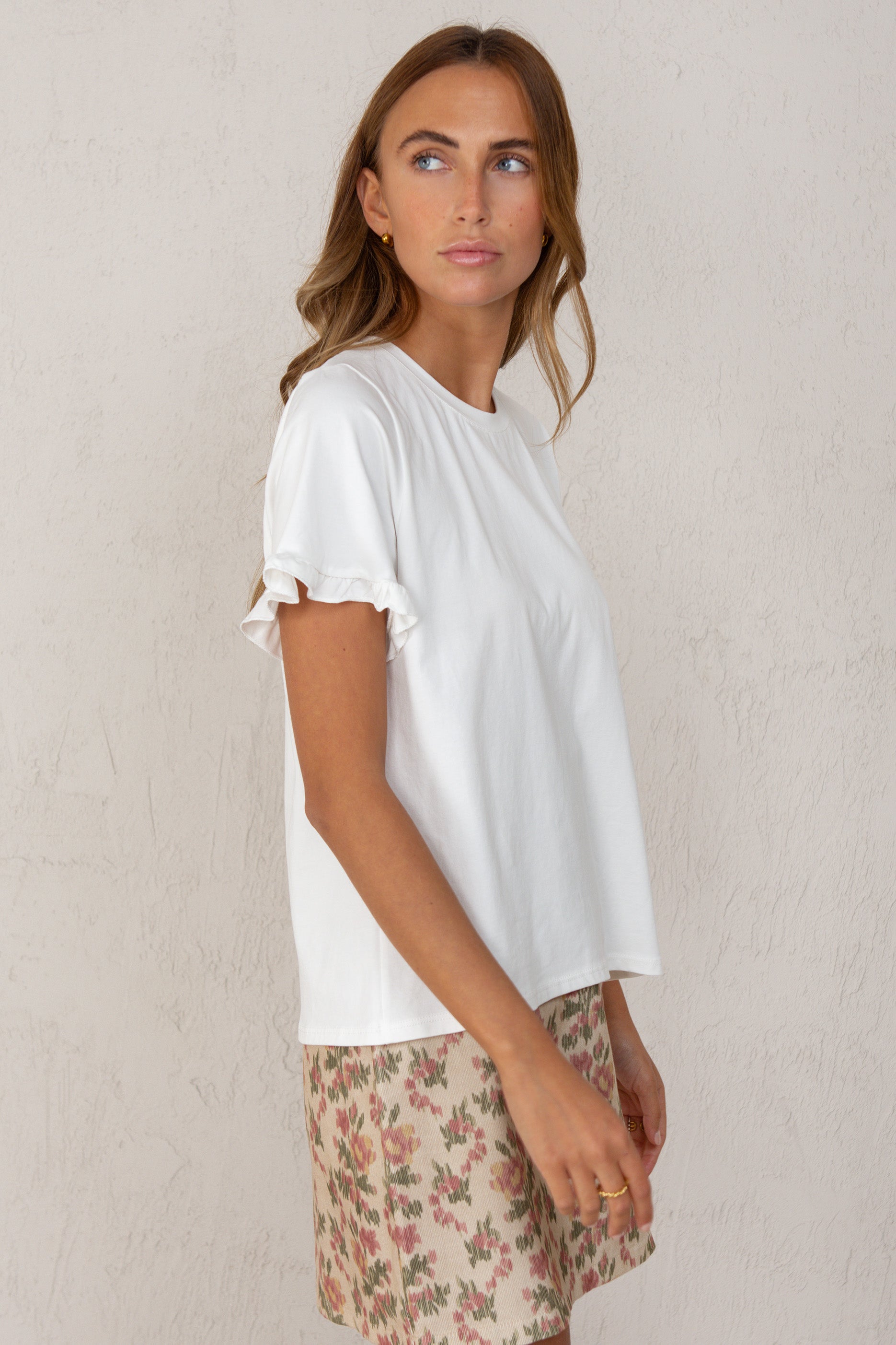 CAMISETA VALENTINA // BLANCO