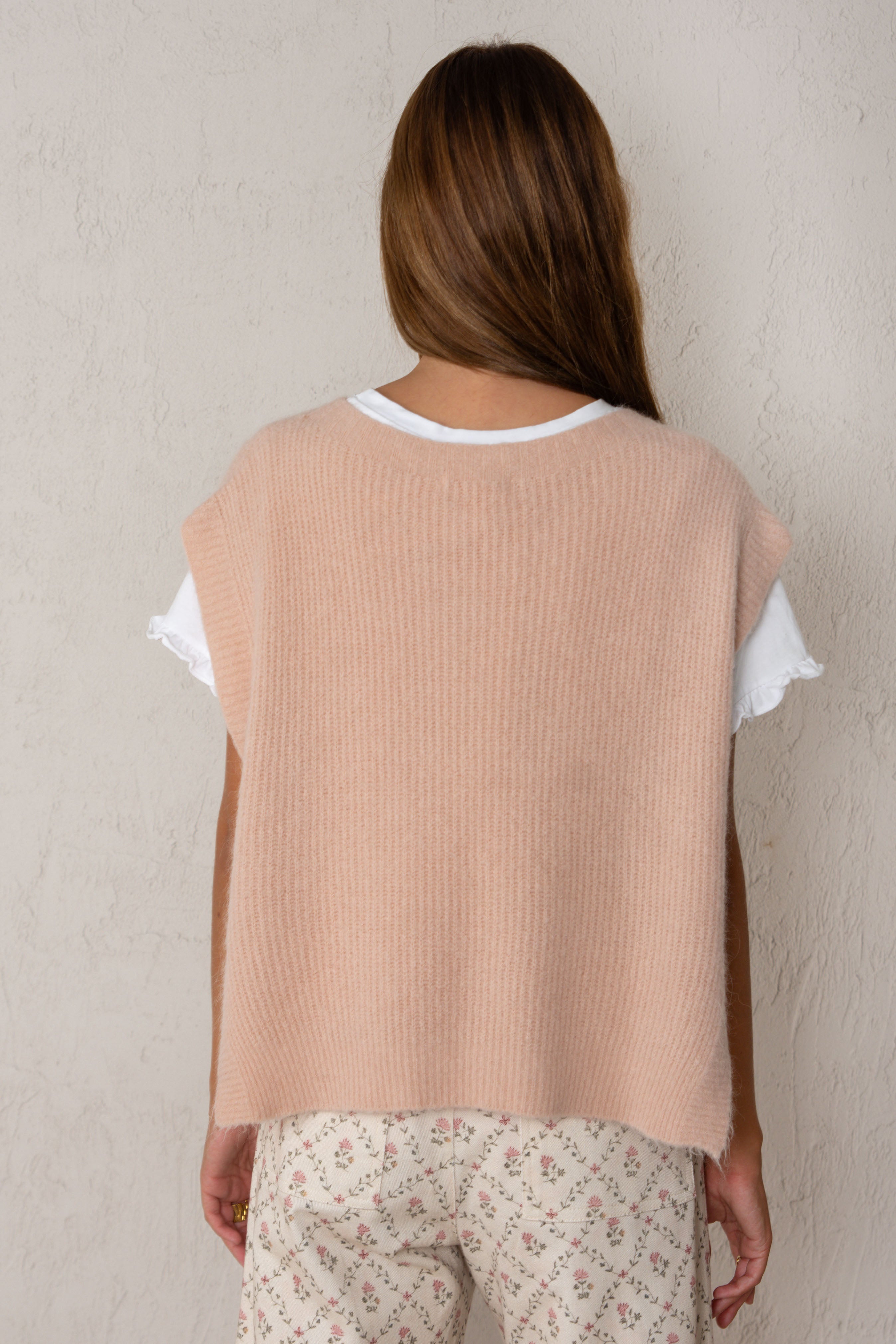 CHALECO ELI // ROSA CLARO