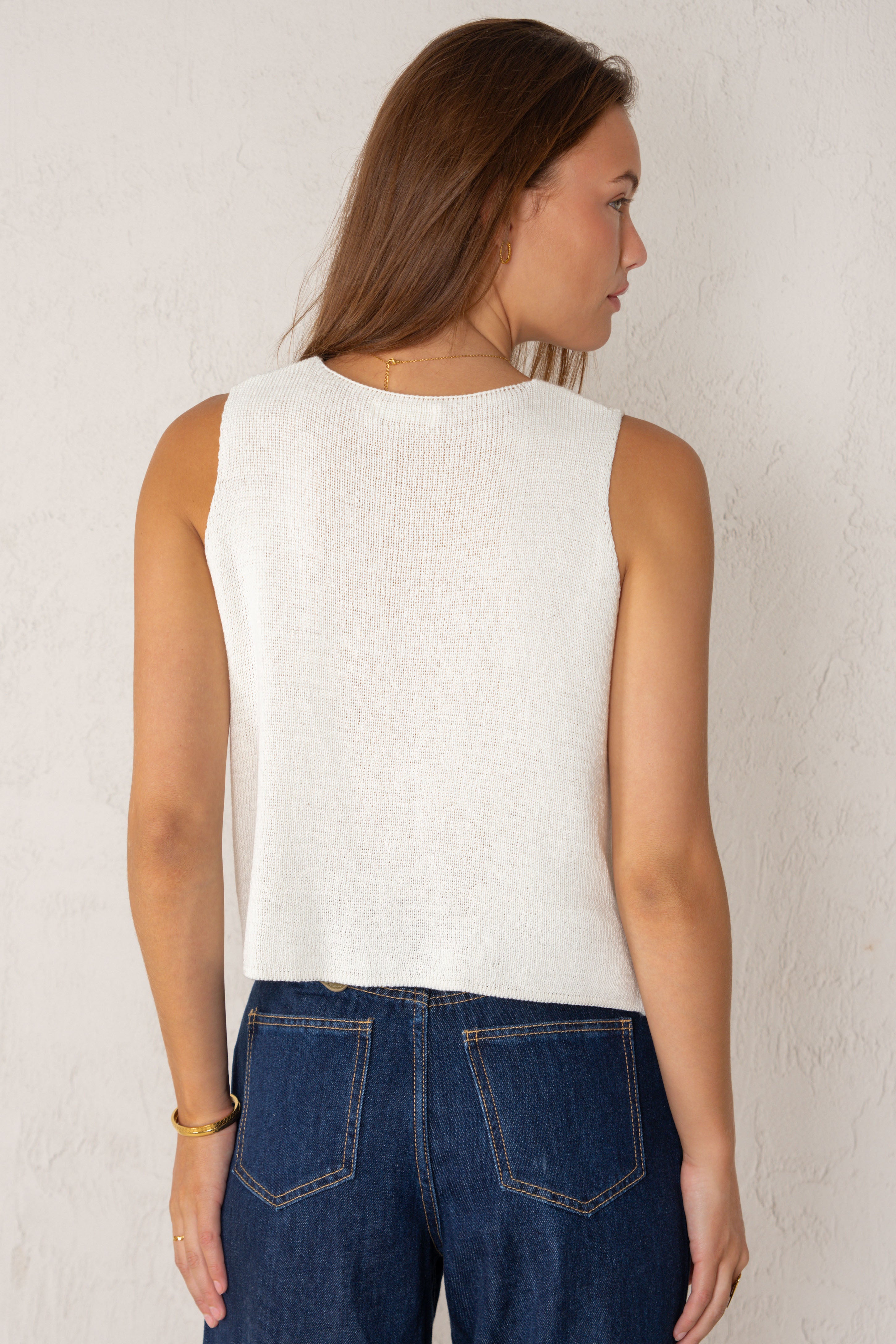 CHALECO MARÍA // CRUDO