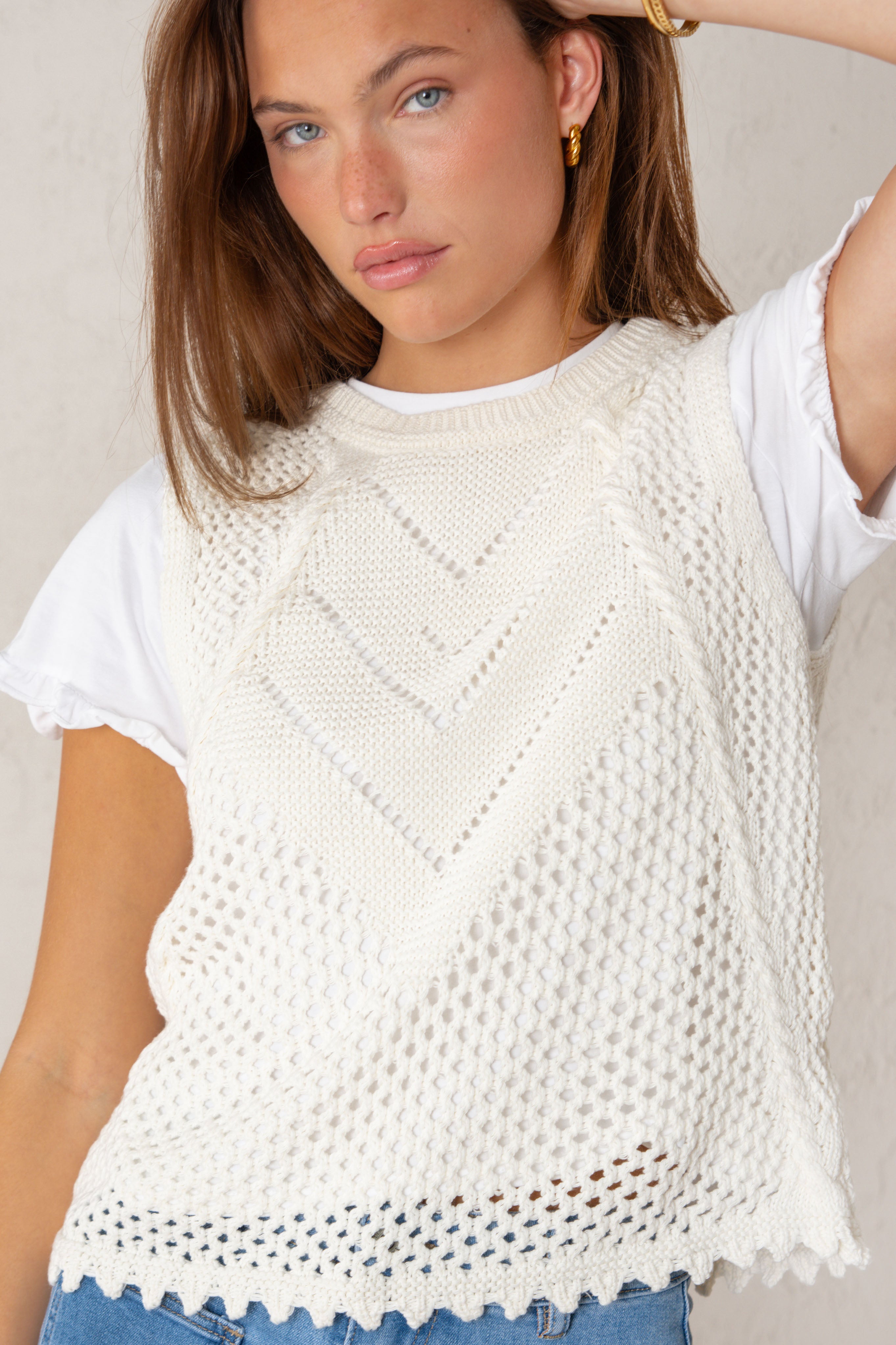 TOP MARINA // BLANCO