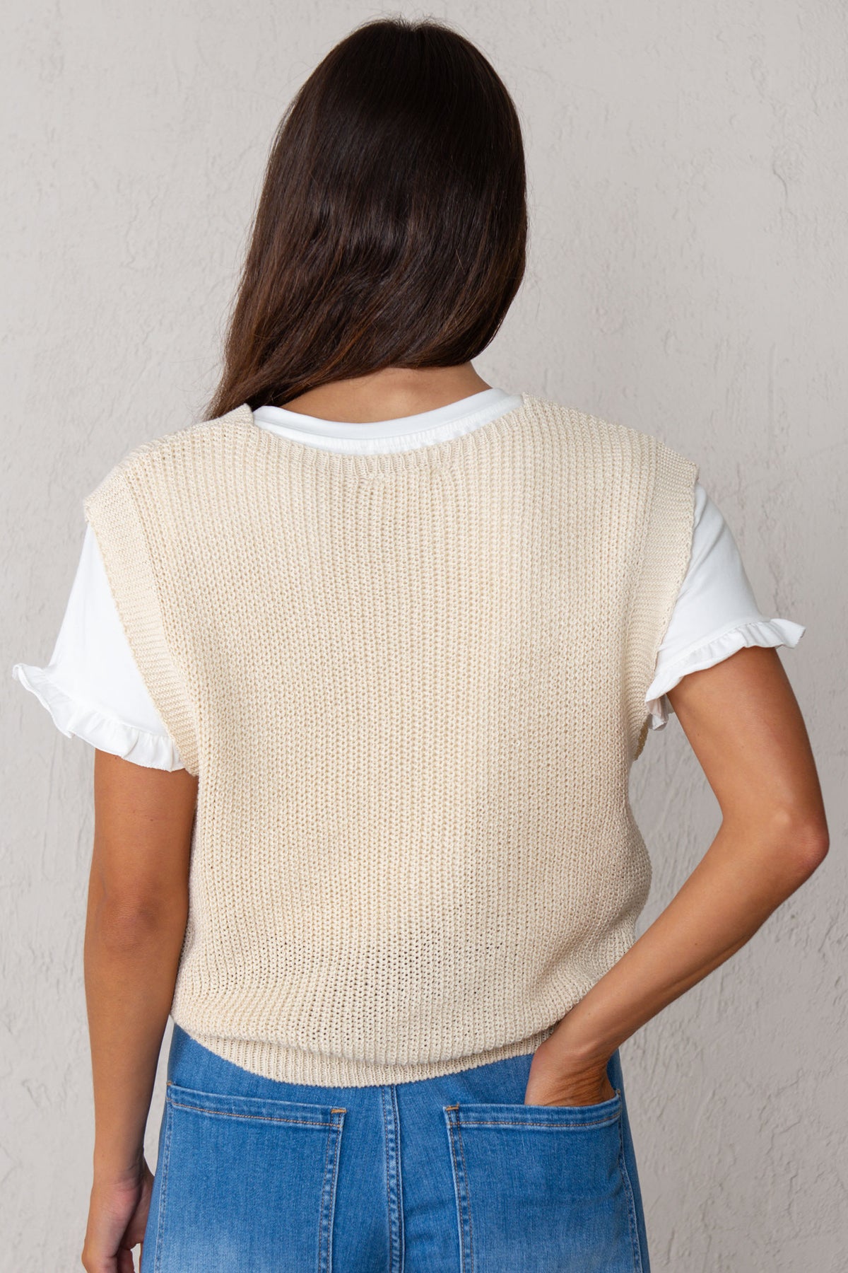 VEST CLAUDIA // BEIGE